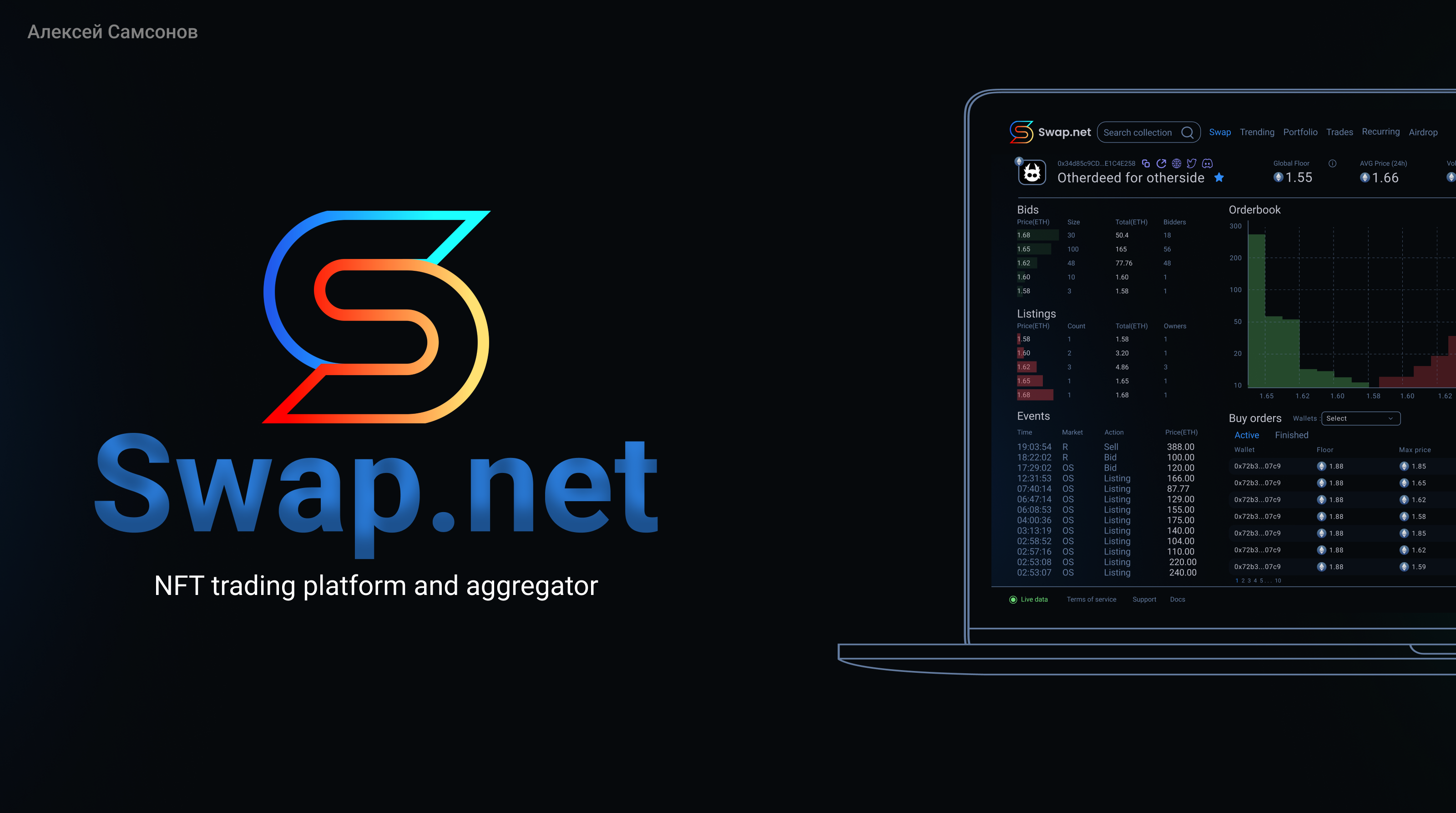 Swap.net — Изображение №1 — Интерфейсы на Dprofile