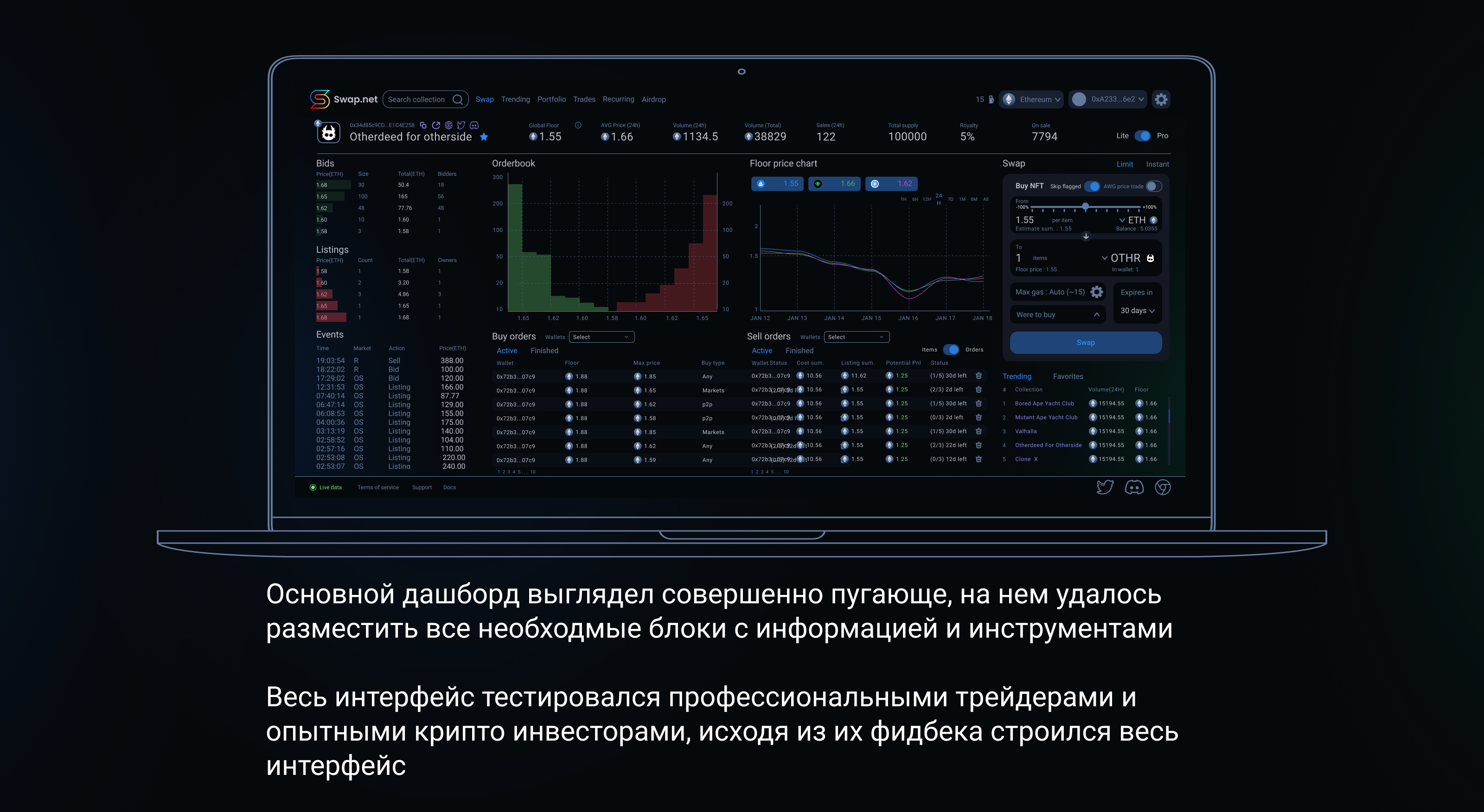Swap.net — Изображение №8 — Интерфейсы на Dprofile