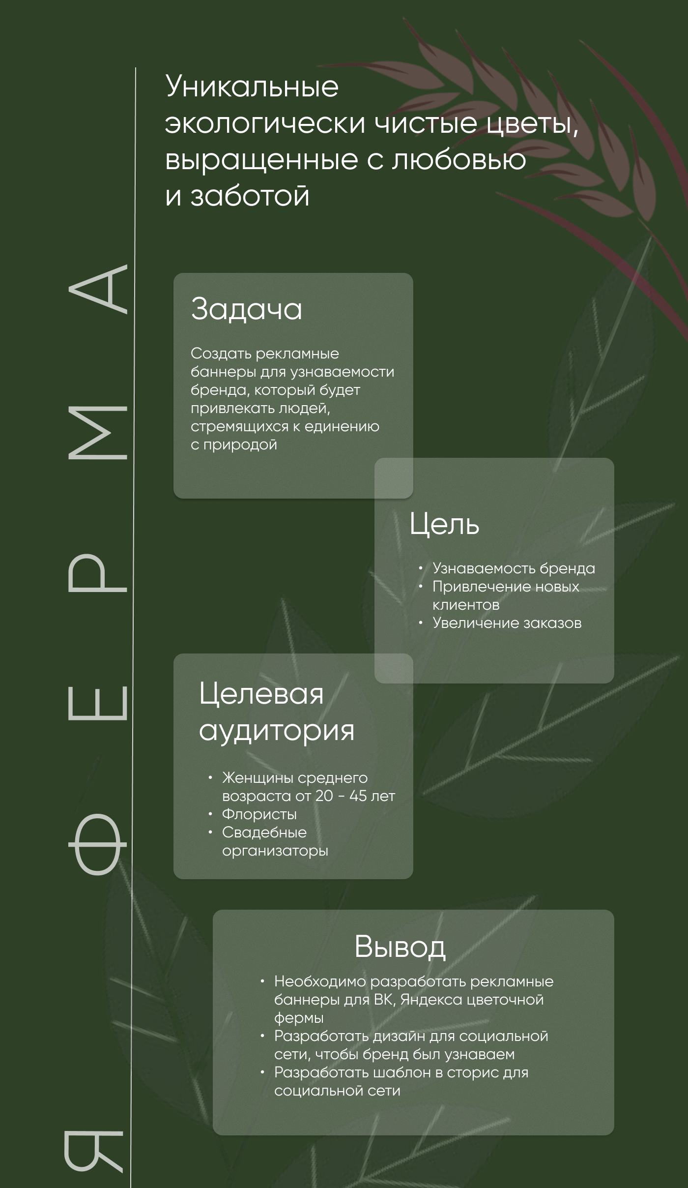 Баннеры для Цветочной фермы — Изображение №2 — Интерфейсы, Брендинг на Dprofile