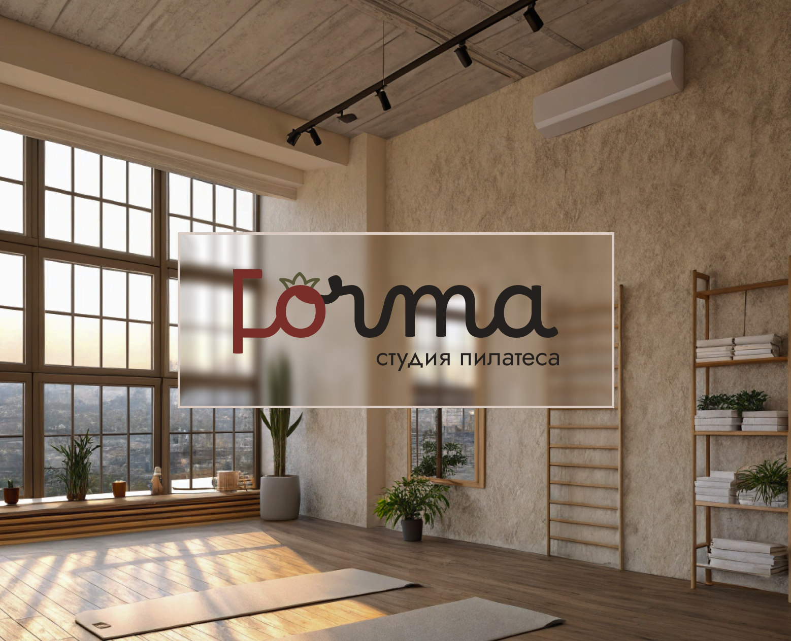 Брендинг и дизайн логотипа для студии пилатеса «Forma» — Брендинг на Dprofile