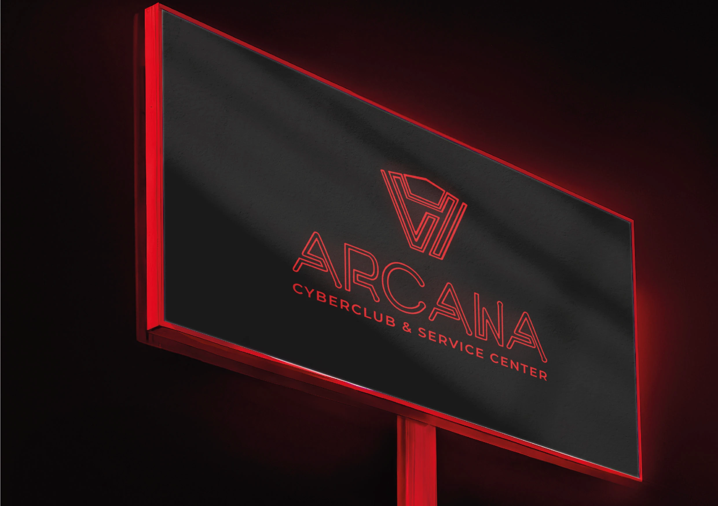 Логотип для компьютерного клуба "Arcana" — Изображение №19 — Брендинг на Dprofile