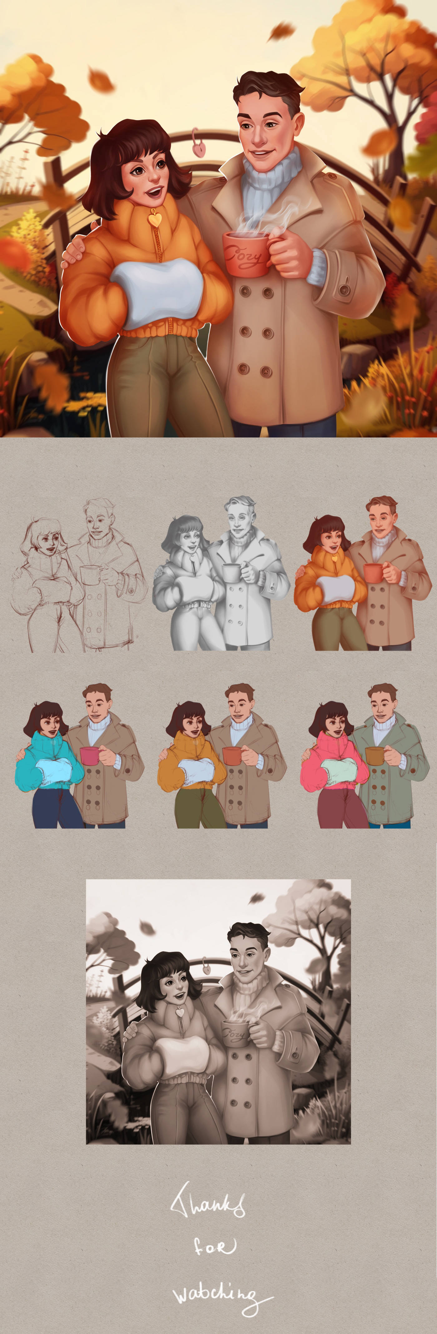 fan art on the game Riddle Road — Изображение №1 — Иллюстрация, Графика на Dprofile