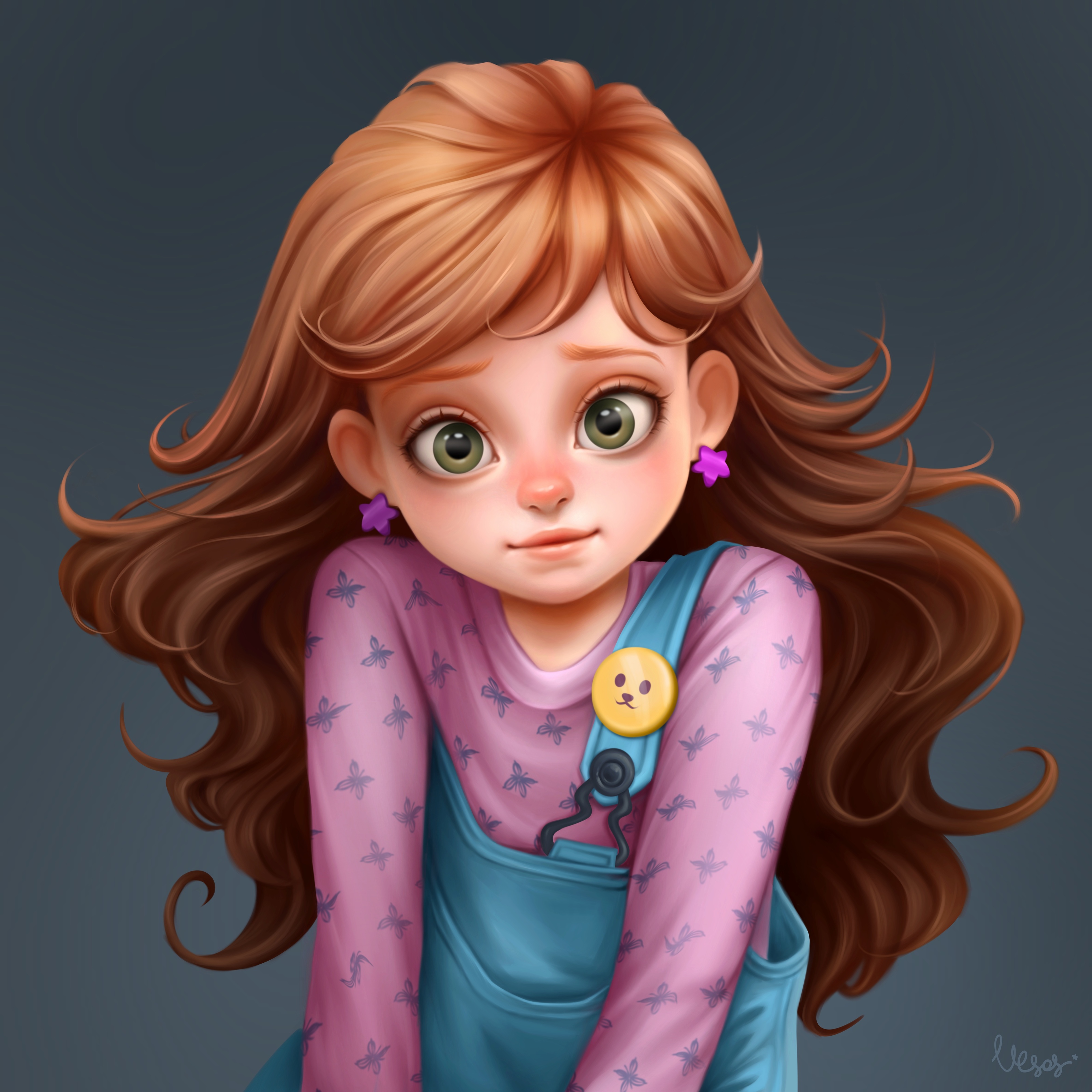 Little girl — Изображение №1 — Иллюстрация на Dprofile