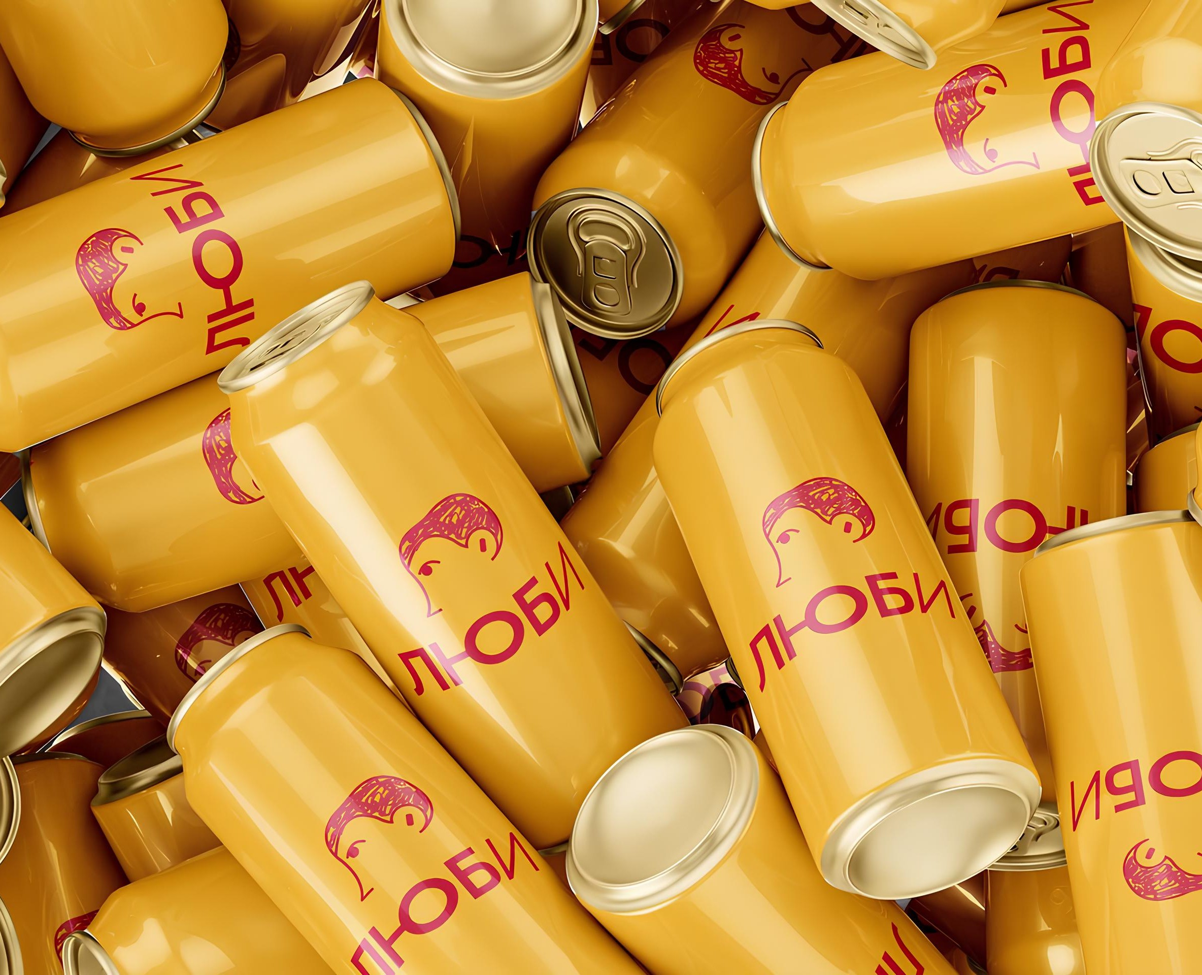 БРЕНД ПИВА "ЛЮБИ" | BEER BRAND на Dprofile