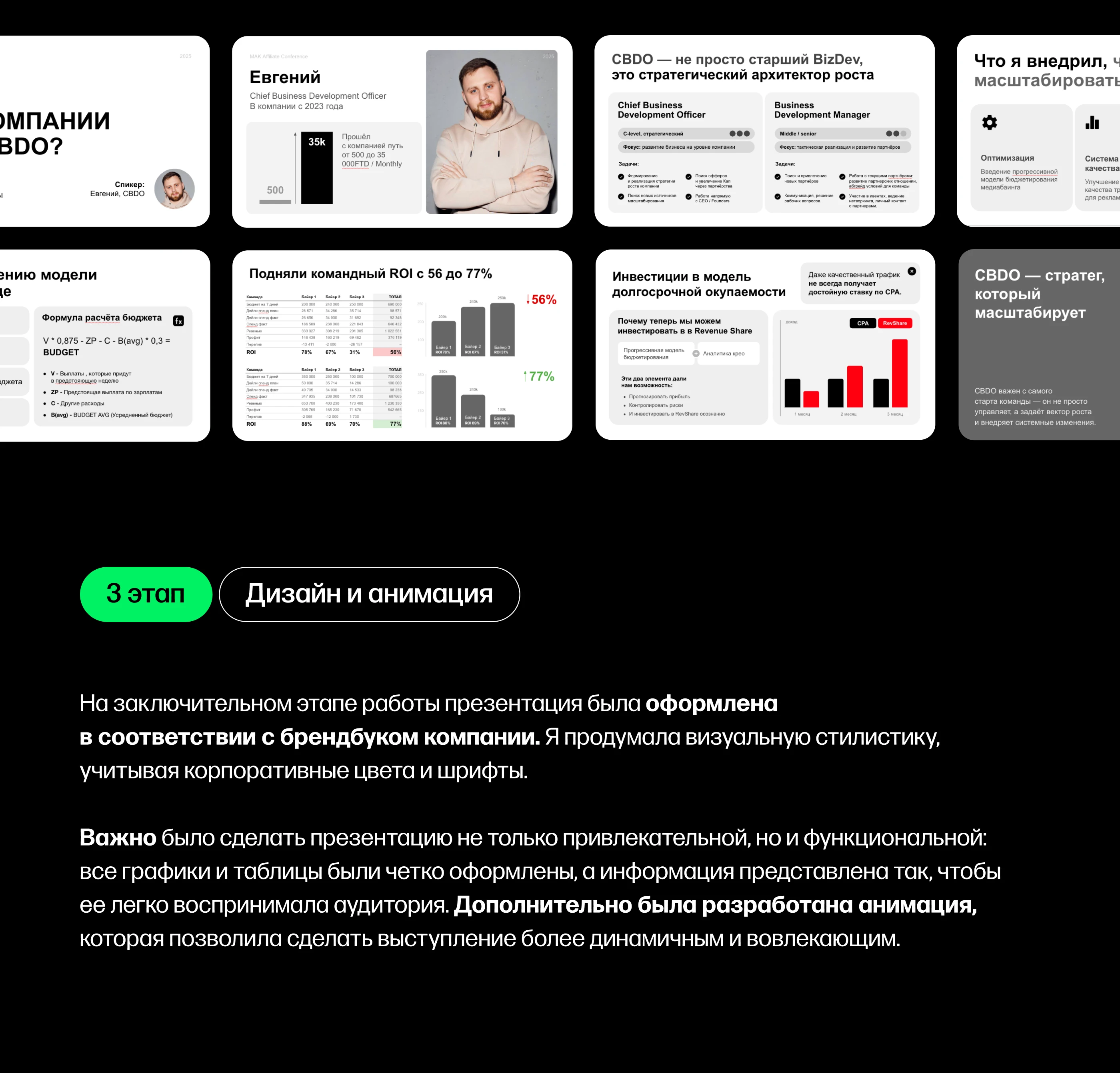 Презентация для выступления — Изображение №5 — Графика, Маркетинг на Dprofile