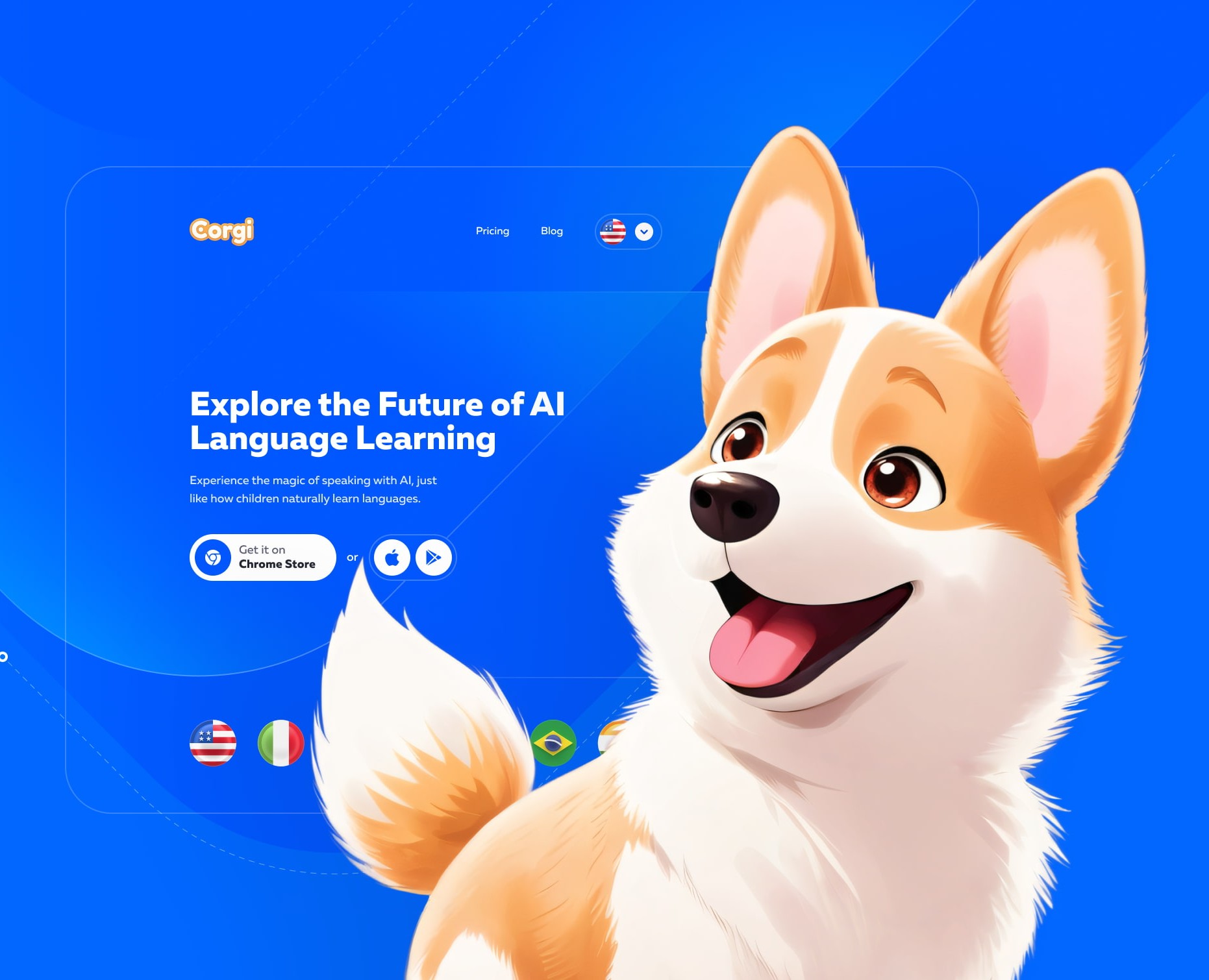 Corgi AI на Dprofile