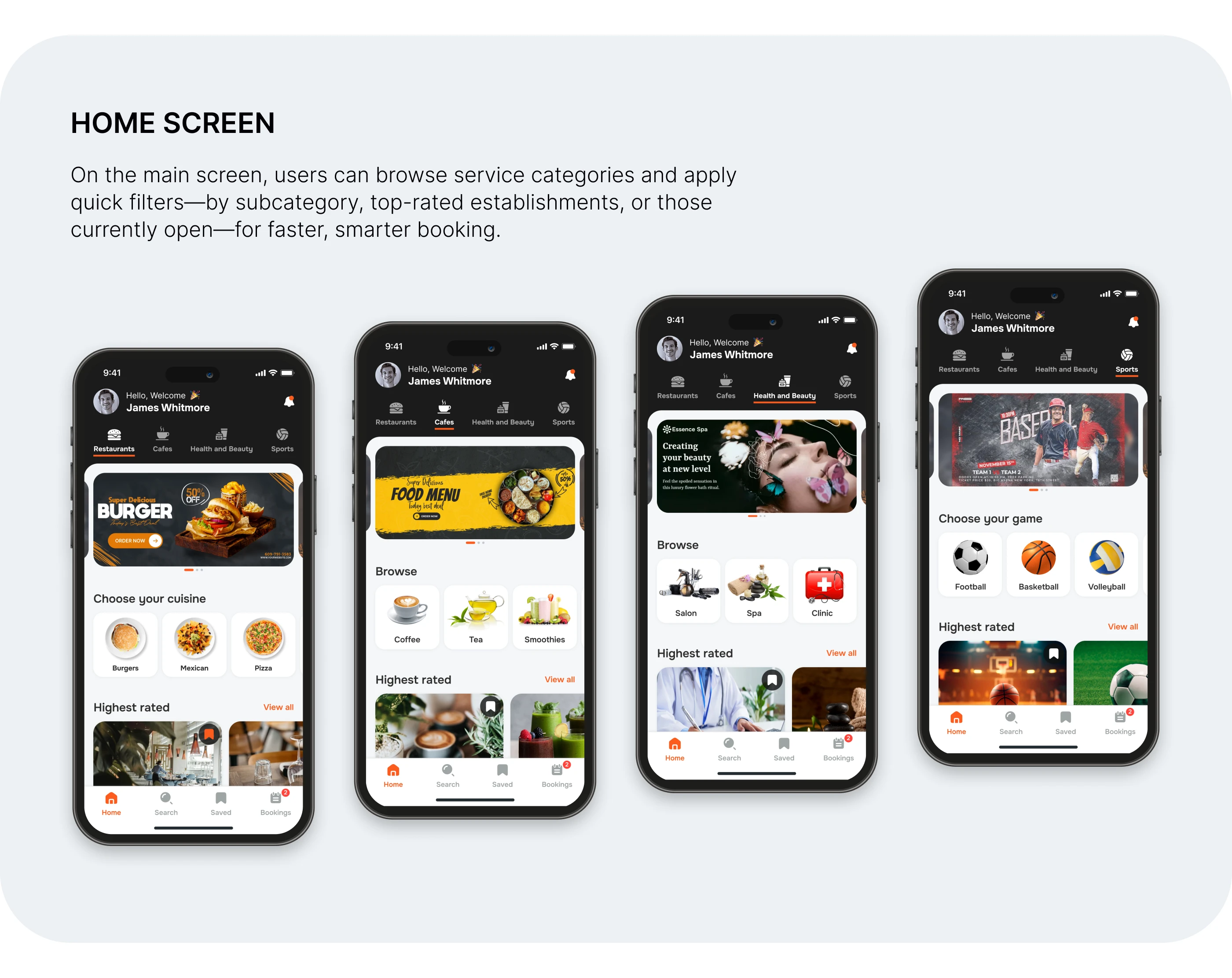 Online booking app — Изображение №7 — Интерфейсы на Dprofile