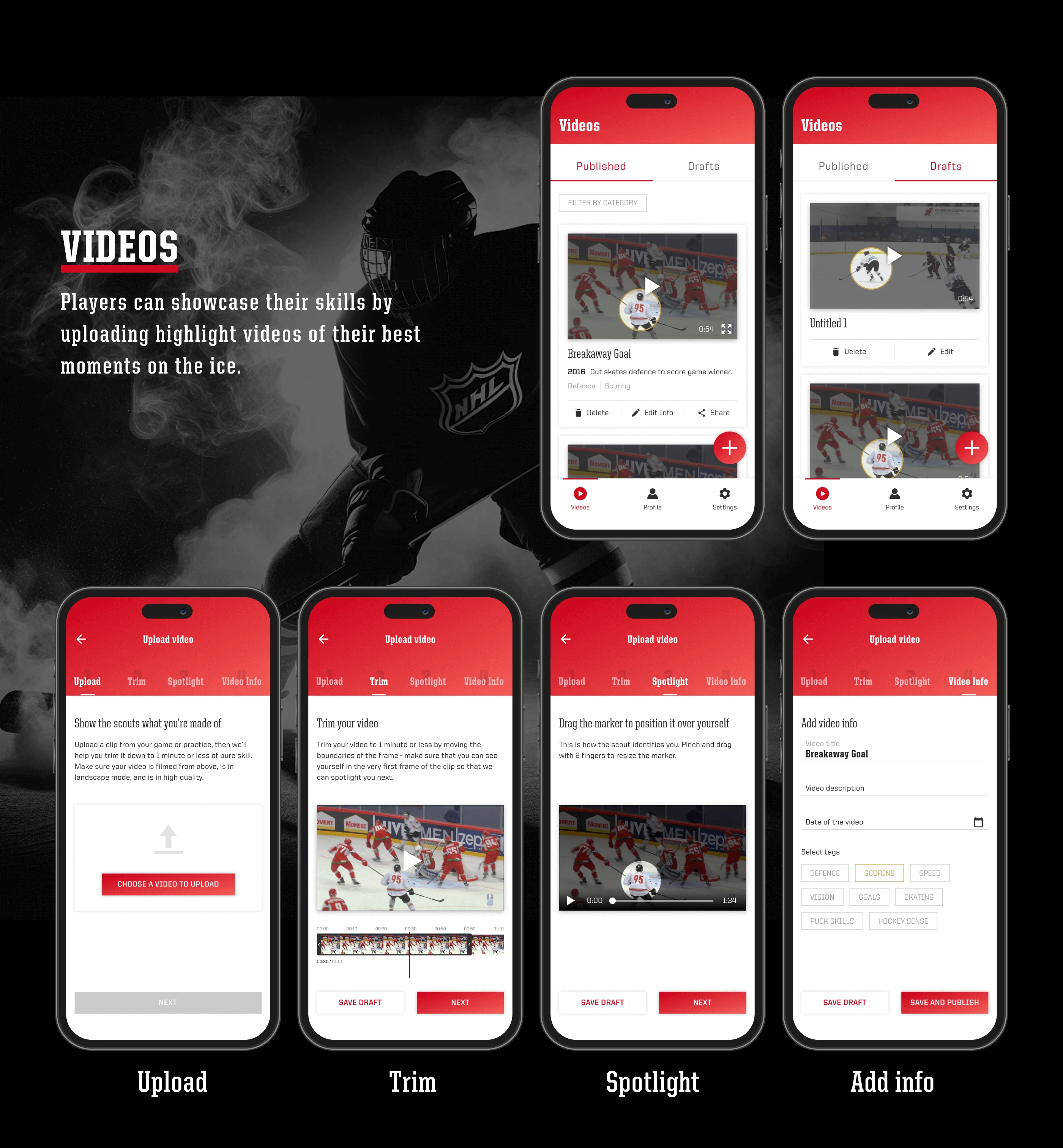 Mobile app for players — Изображение №7 — Интерфейсы на Dprofile