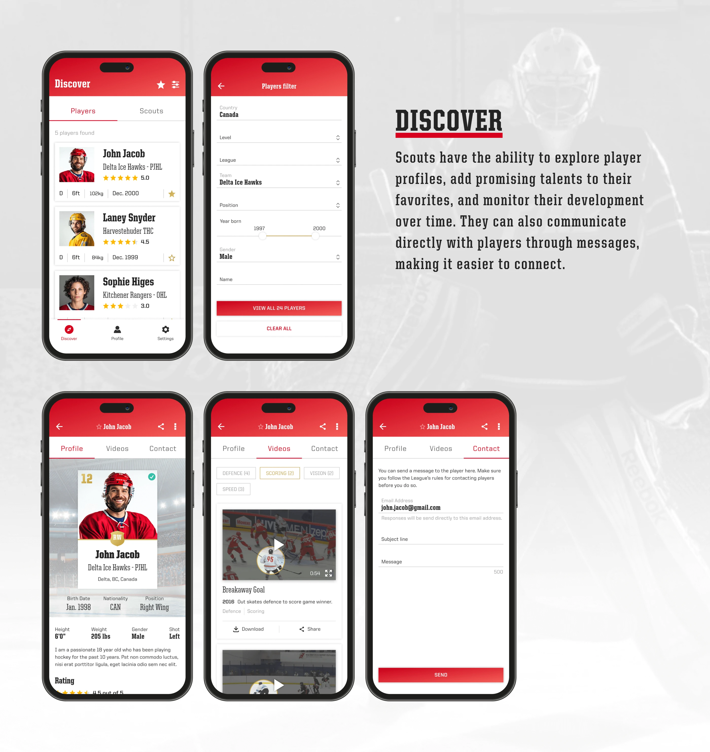 Mobile app for players — Изображение №8 — Интерфейсы на Dprofile