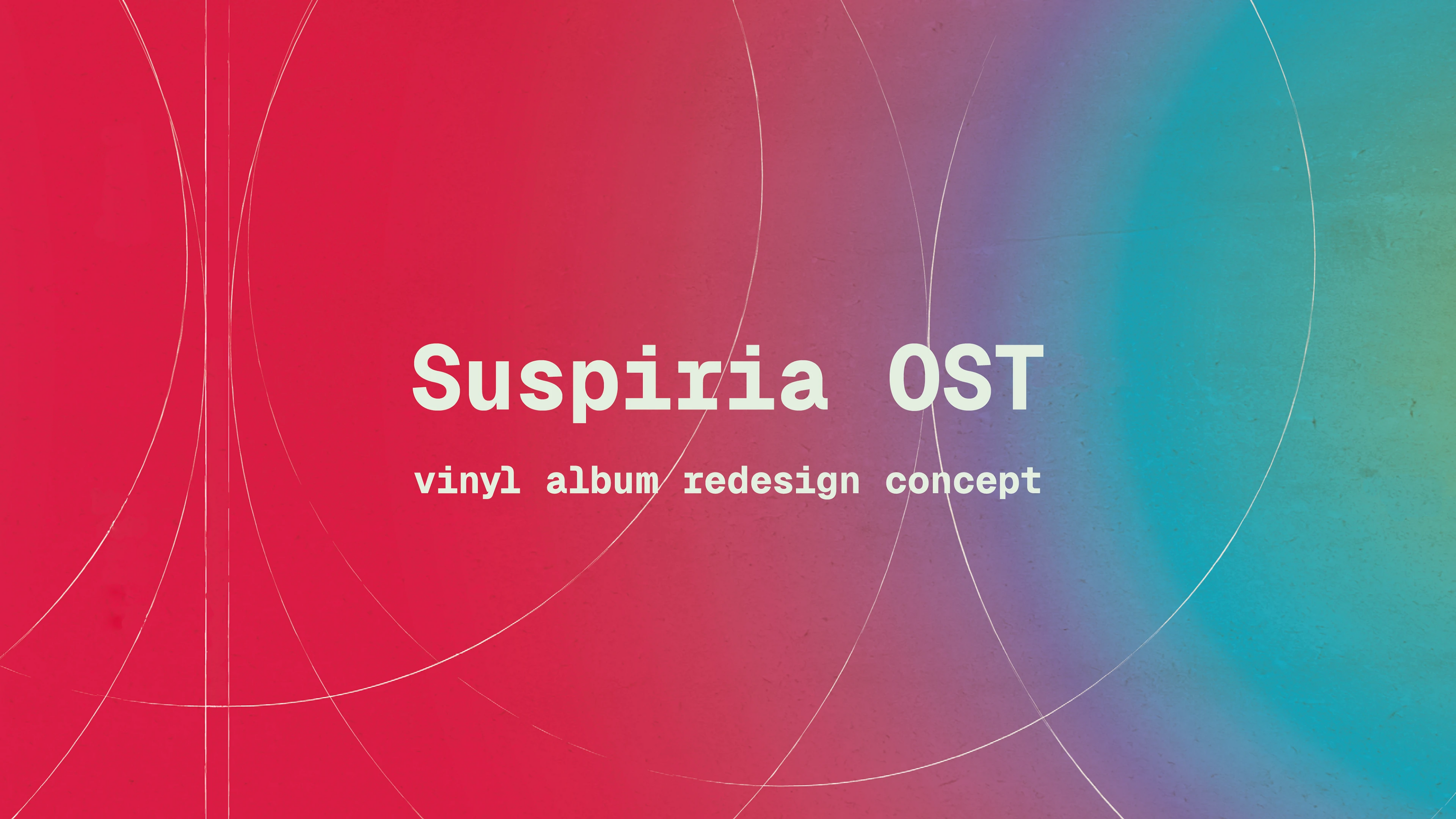 Редизайн альбома Suspiria OST — Изображение №1 — Графика на Dprofile