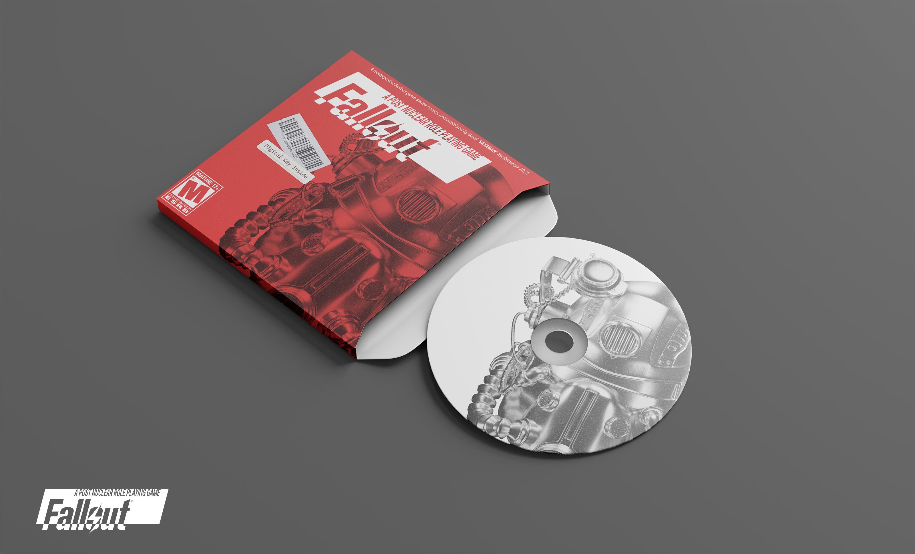 Redisign of Fallout covers / Резизайн обложек игр Fallout — Изображение №4 — Брендинг, Иллюстрация на Dprofile