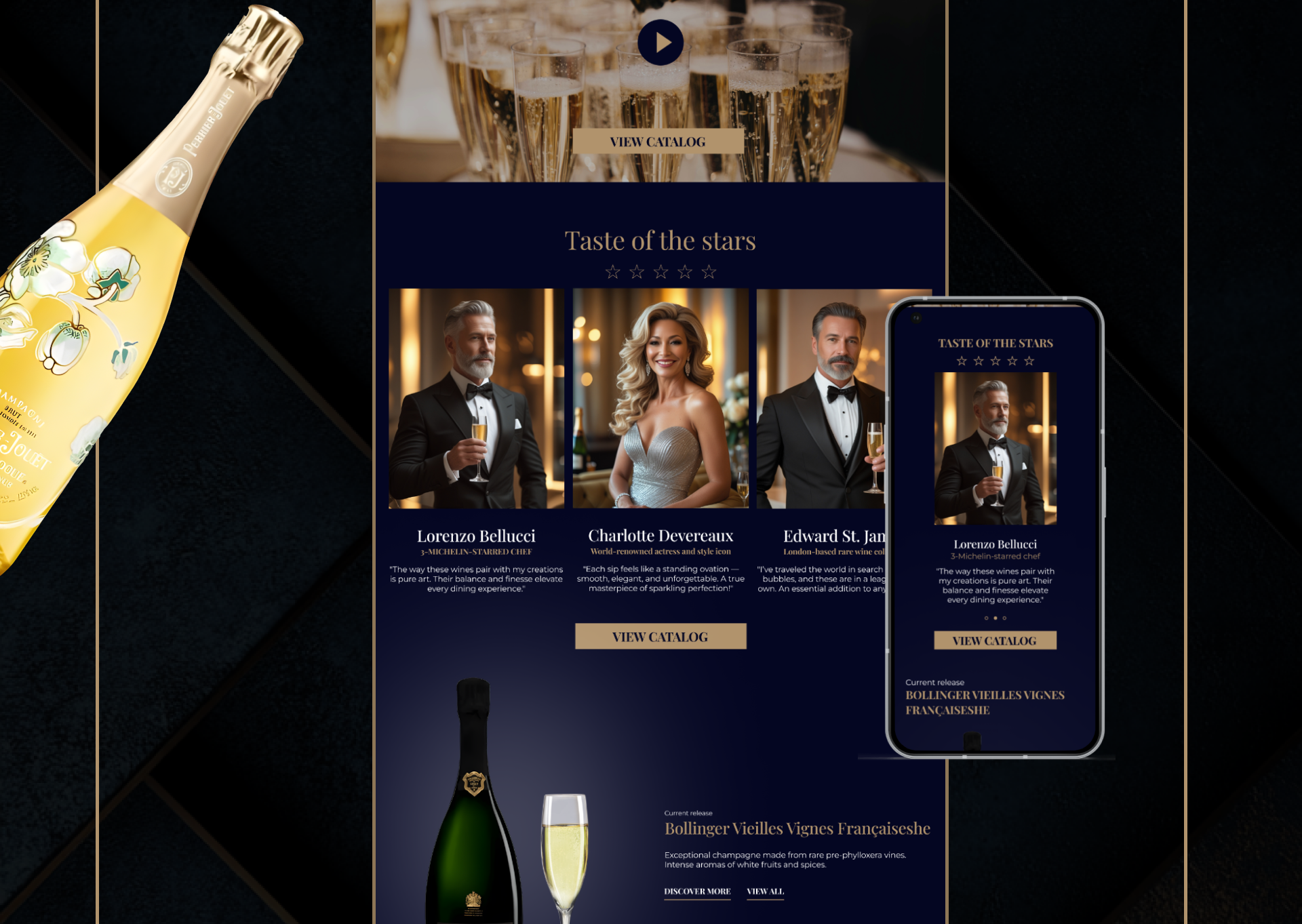 Онлайн-магазин премиального винавина/ ui/ux e-commerce — Изображение №5 — Интерфейсы на Dprofile