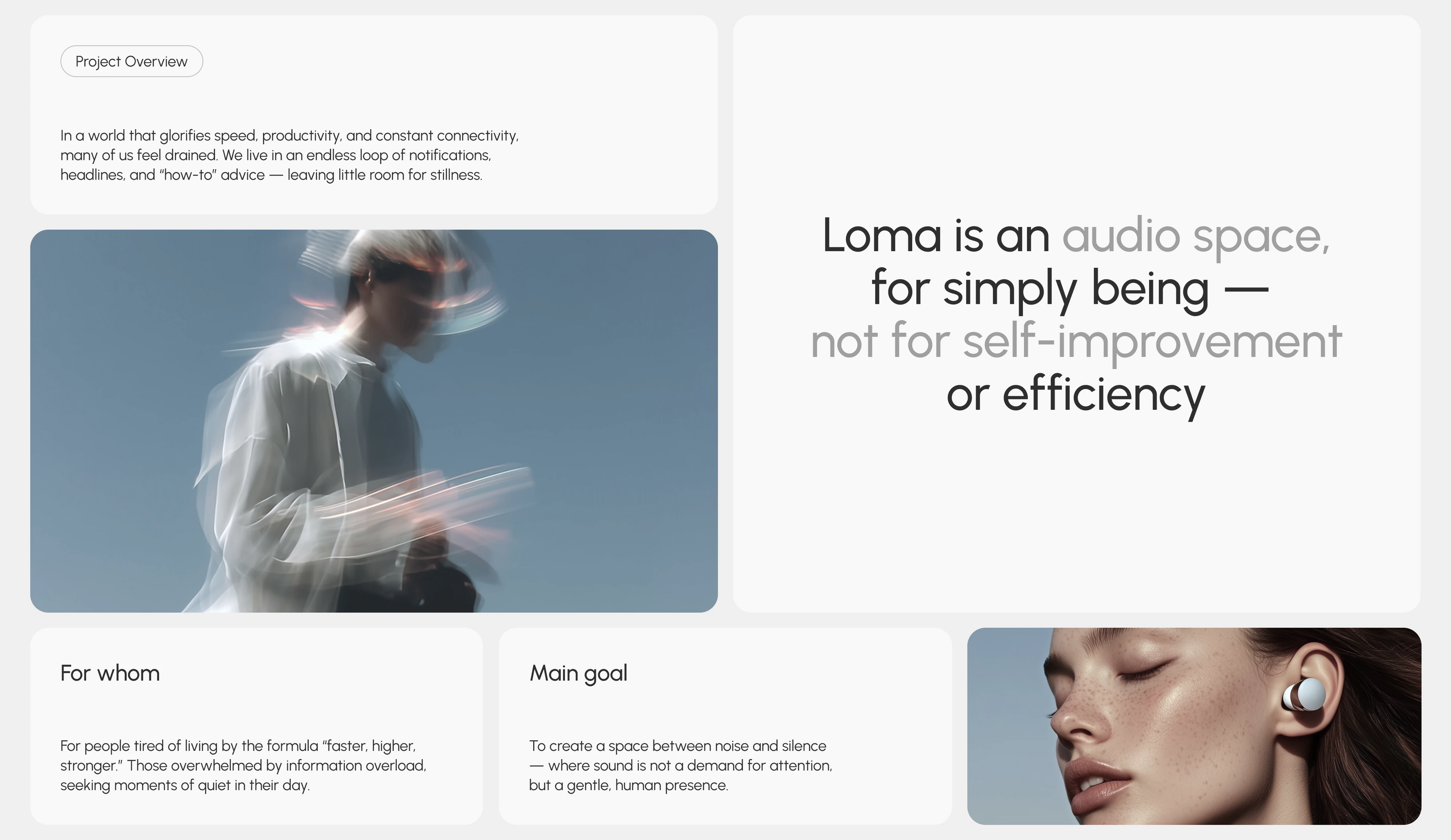LOMA — Мобильное приложение для замедления — Изображение №2 — Интерфейсы на Dprofile