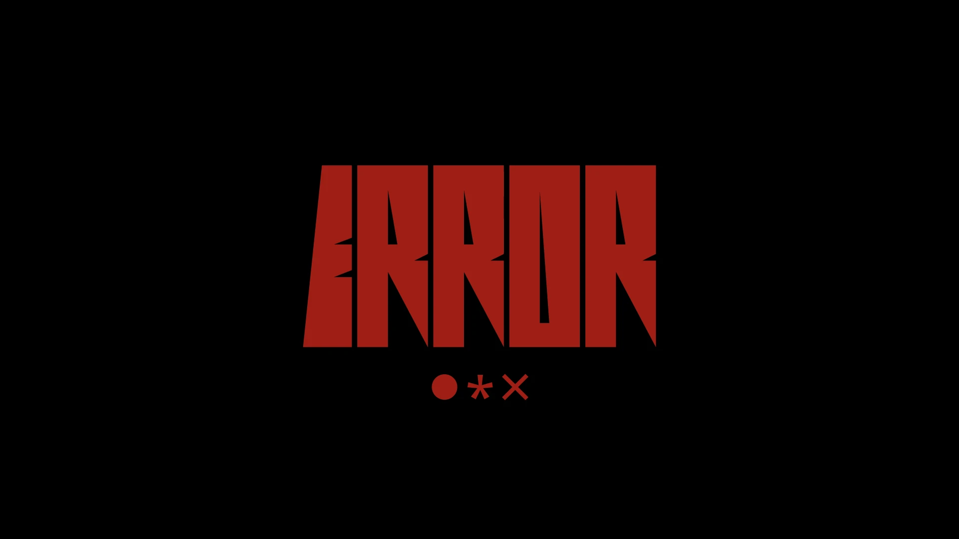 ERROR — Изображение №1 — Брендинг на Dprofile