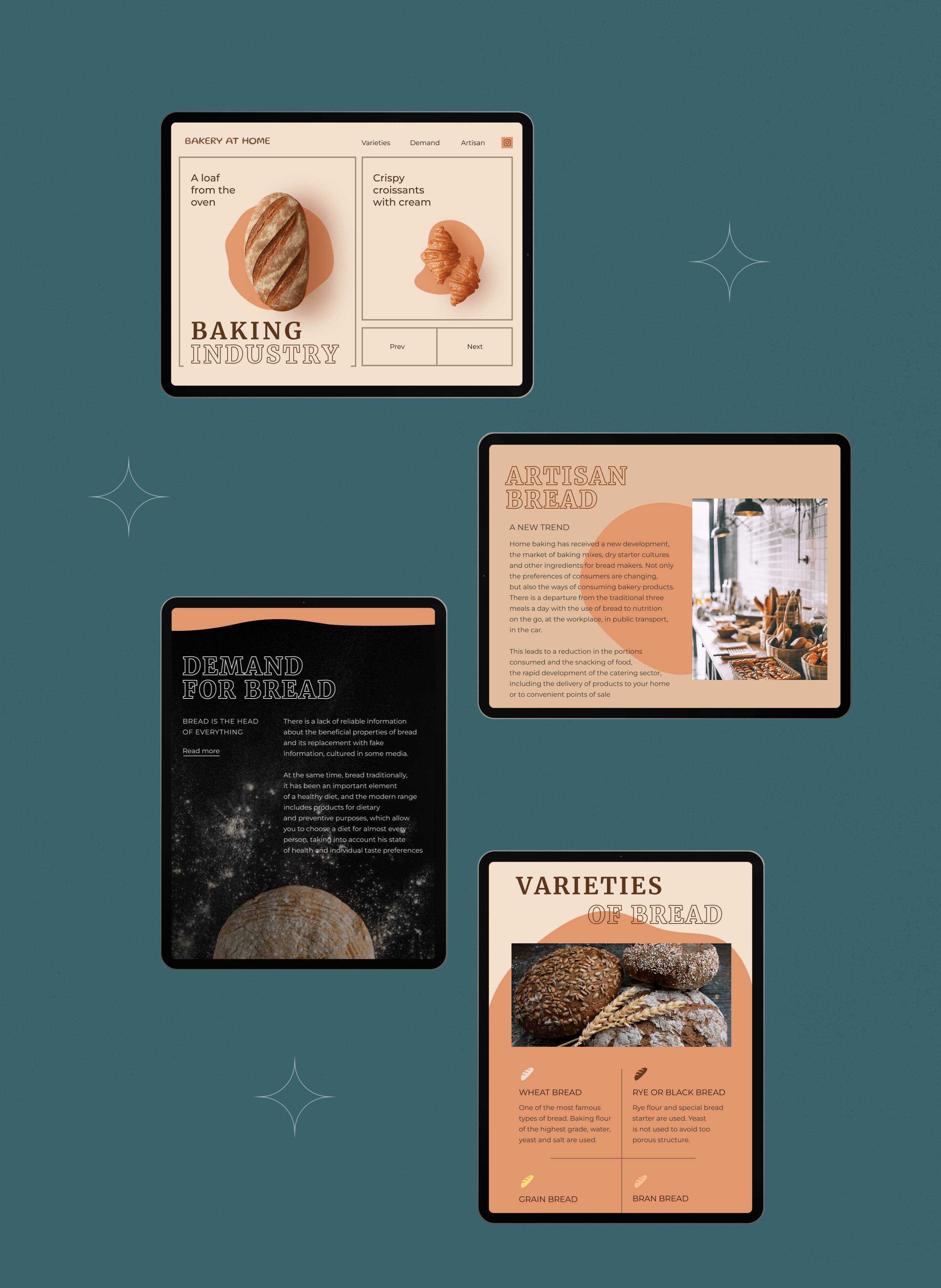 Longread | Baking industry — Изображение №5 — Интерфейсы на Dprofile