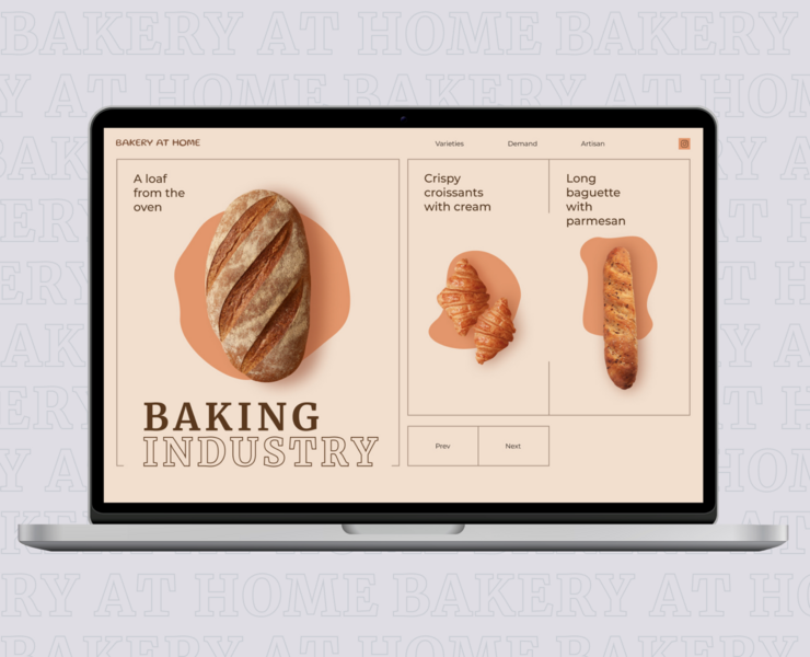 Longread | Baking industry — Интерфейсы на Dprofile