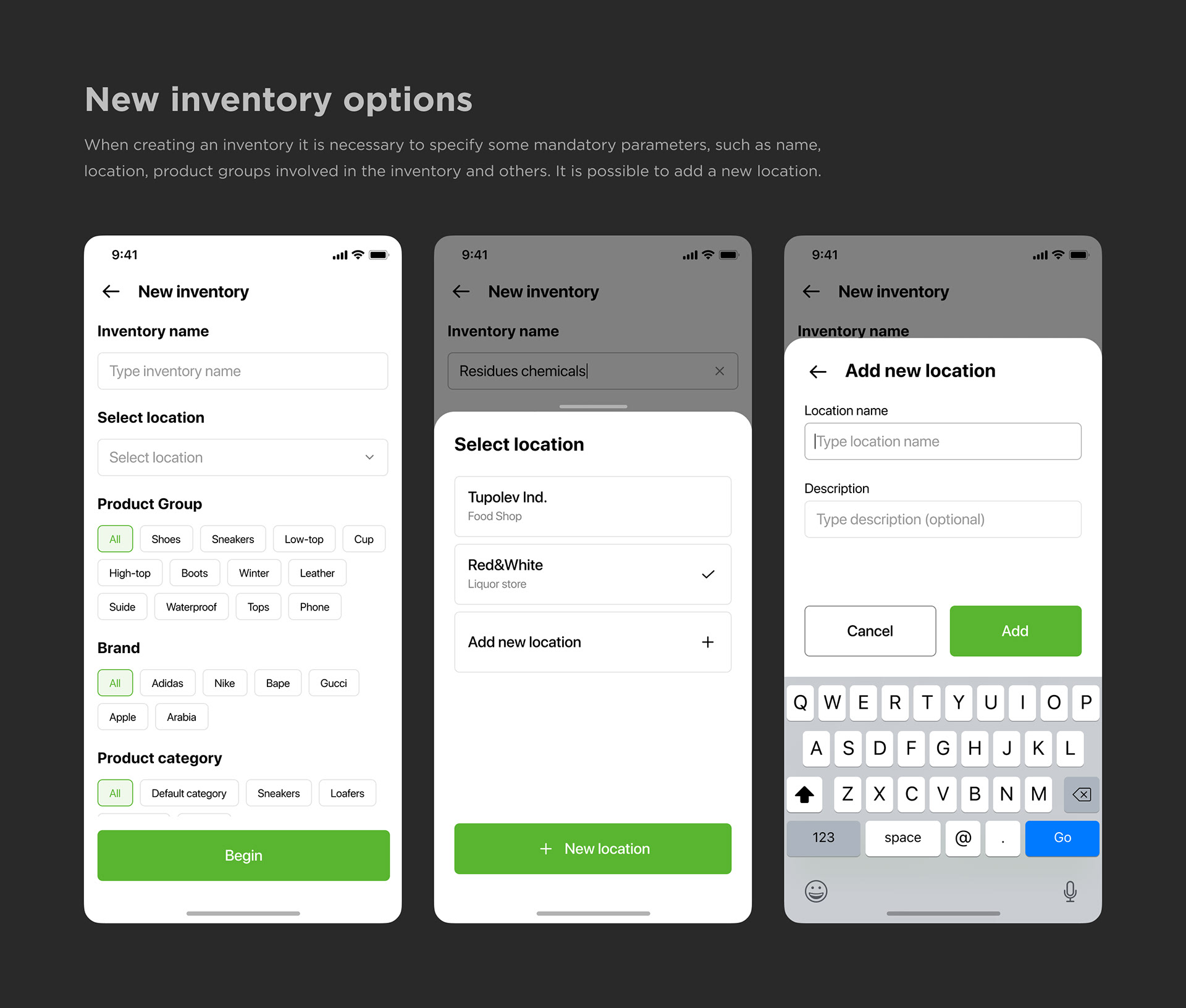 Scanny - mobile inventory app — Изображение №4 — Интерфейсы на Dprofile