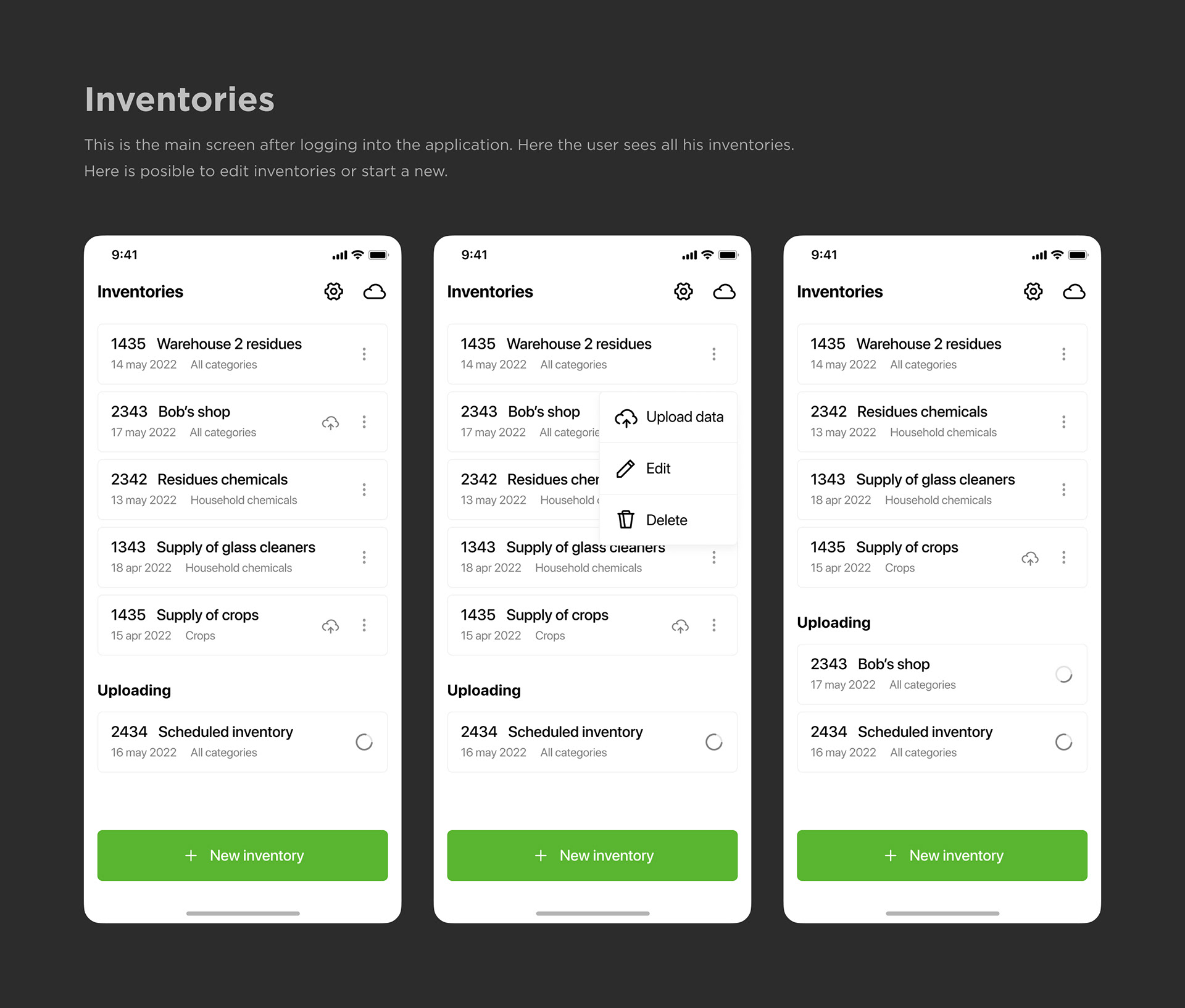 Scanny - mobile inventory app — Изображение №3 — Интерфейсы на Dprofile