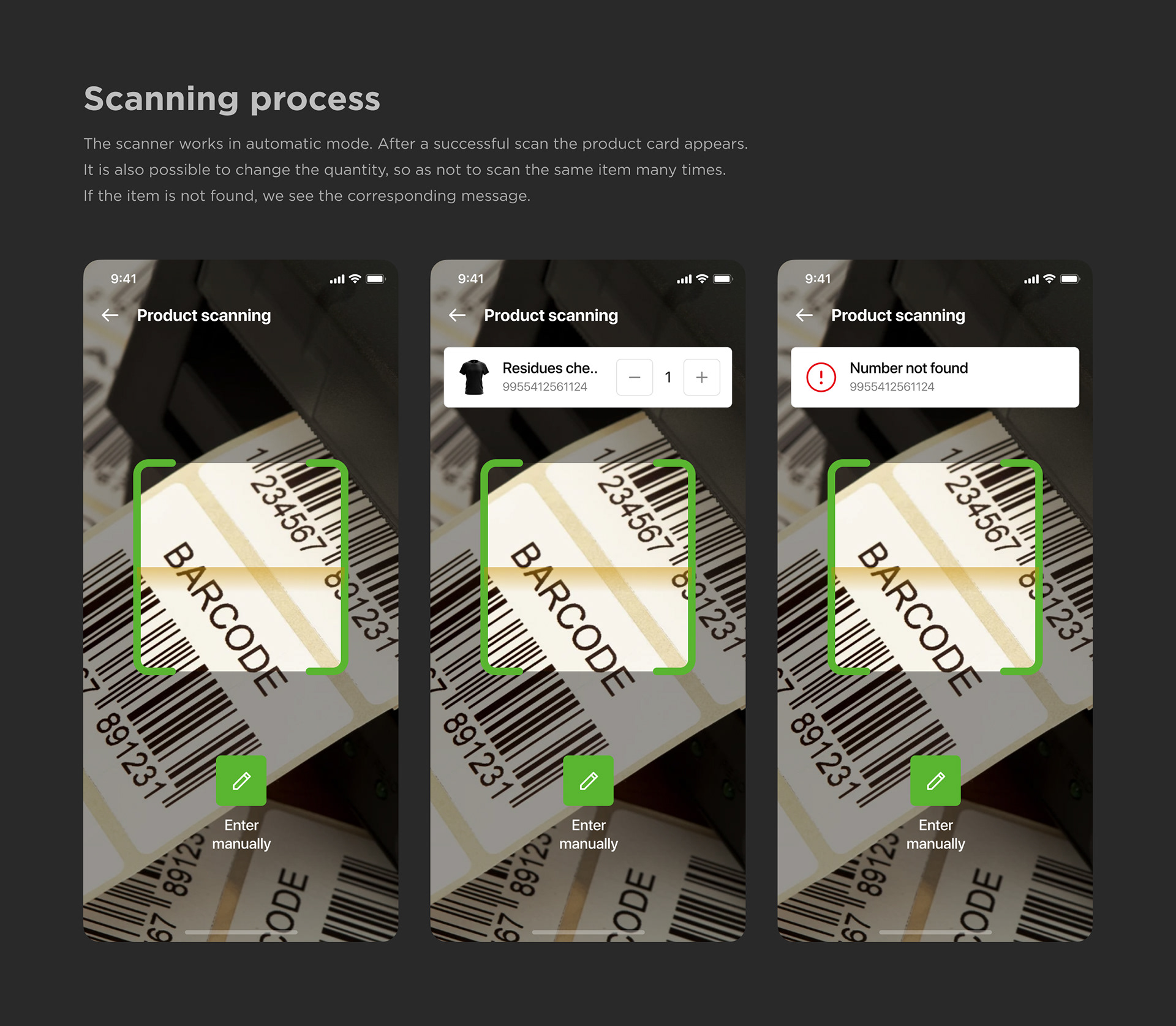 Scanny - mobile inventory app — Изображение №6 — Интерфейсы на Dprofile