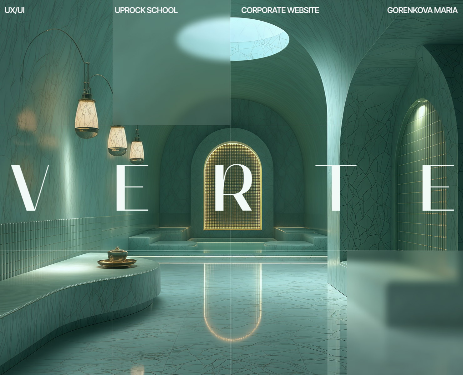 Spa-salon «VERTE» | Corporate Website — Интерфейсы на Dprofile
