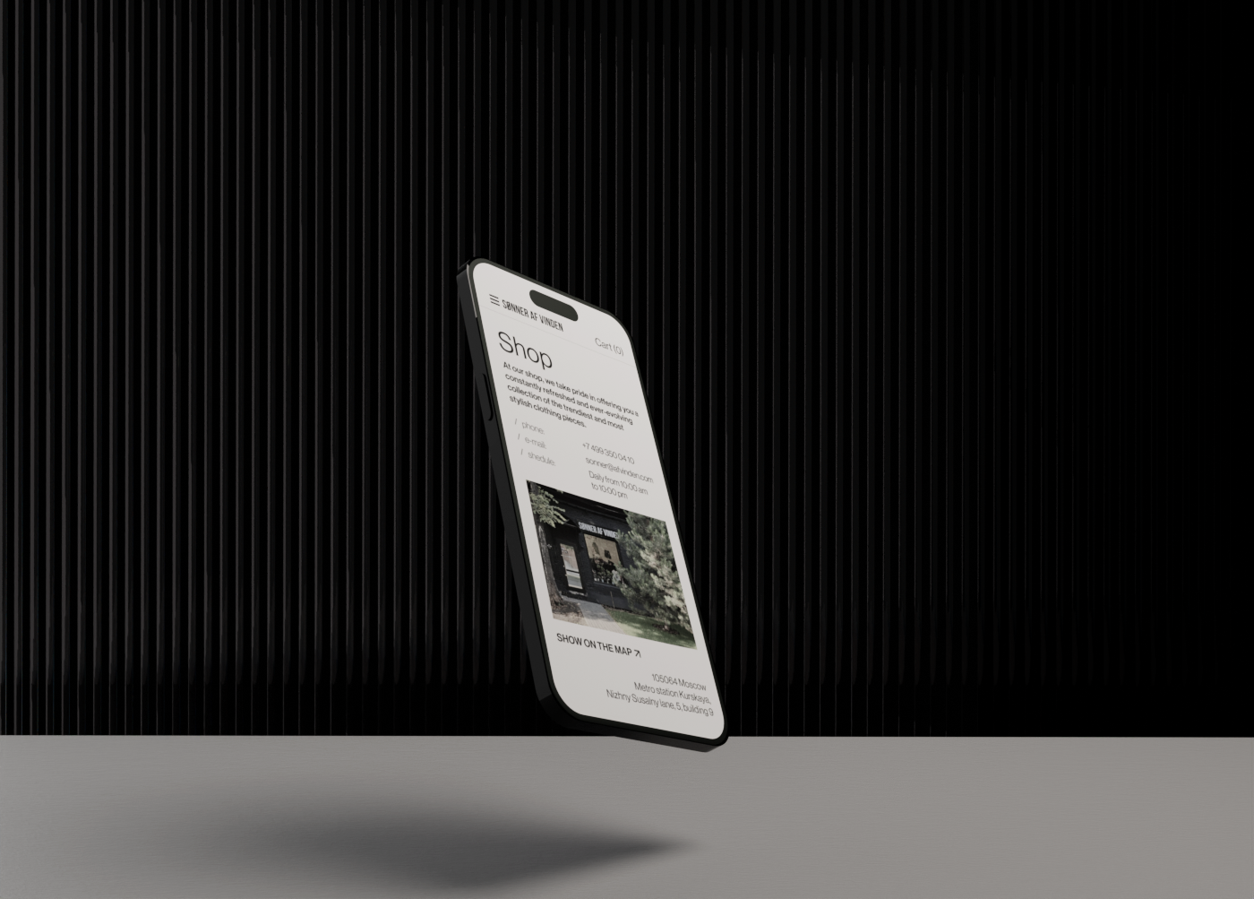 Sonner af Vinden | Website redesign — Изображение №14 — Интерфейсы на Dprofile