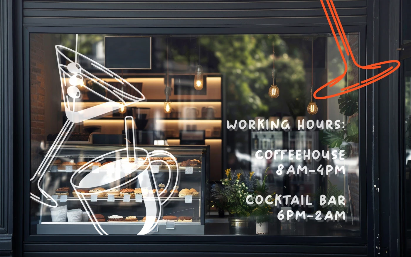 IDENTITY | Hybrid Coffee Shop & Bar Branding — Изображение №6 — Брендинг, Иллюстрация на Dprofile