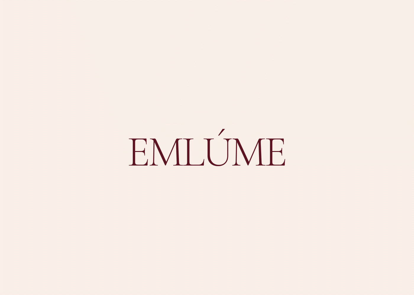 EMLUME | ФИРМЕННЫЙ СТИЛЬ | ЛОГОТИП — Изображение №2 — Брендинг, Графика на Dprofile