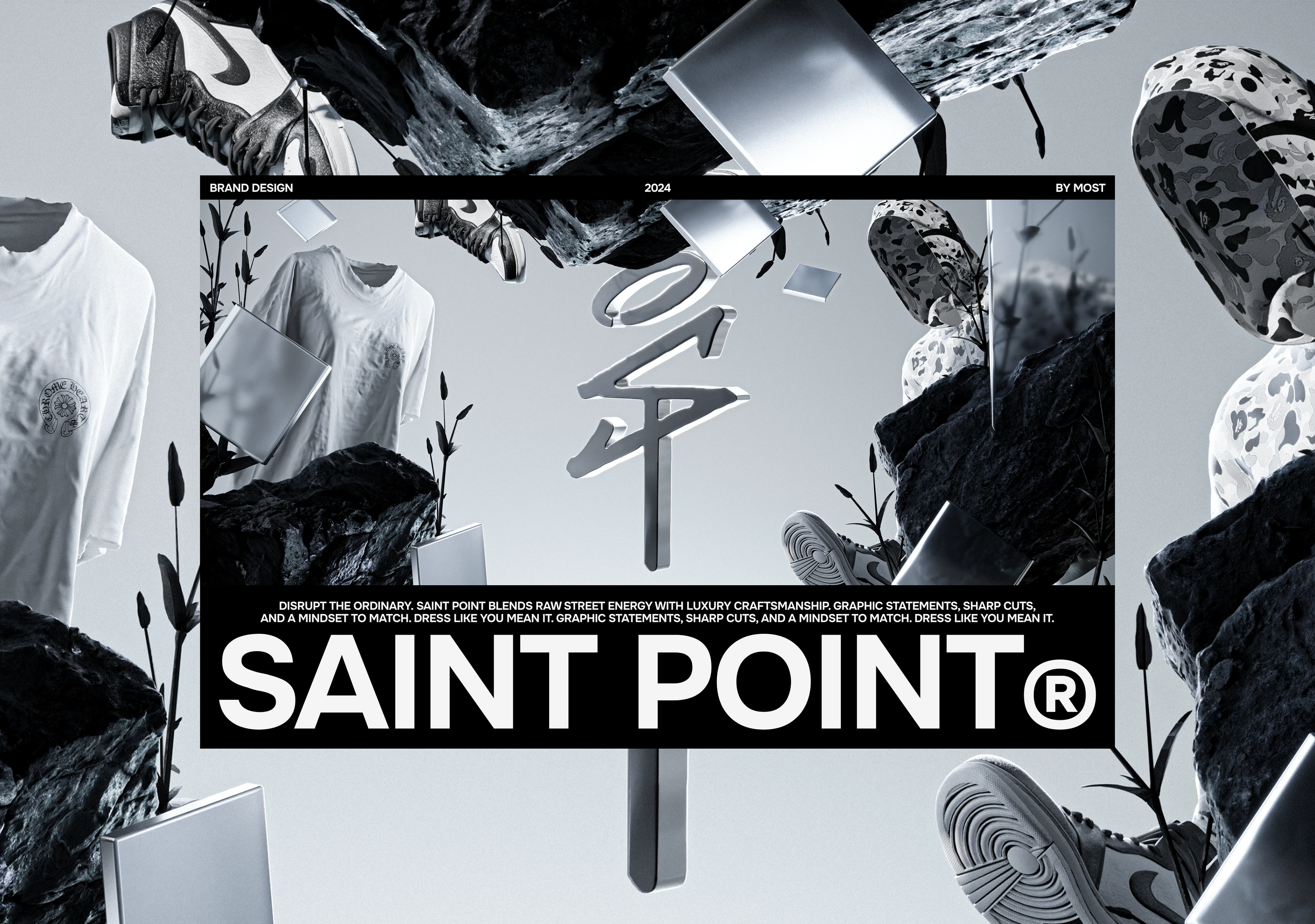 Saint Point | Brand Identity | Social Media — Изображение №1 — Брендинг на Dprofile