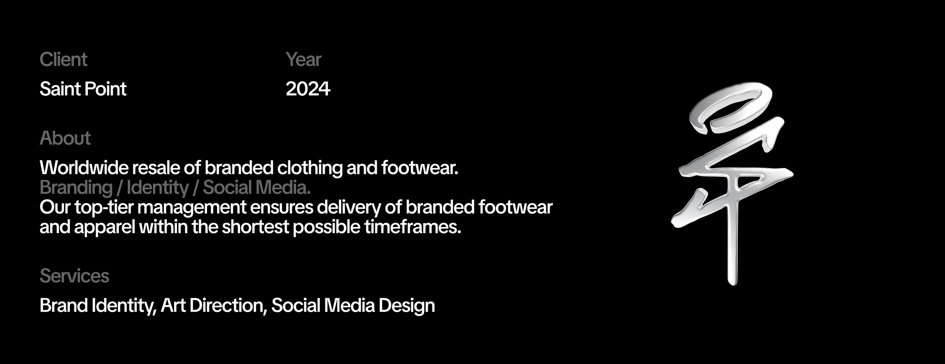 Saint Point | Brand Identity | Social Media — Изображение №2 — Брендинг на Dprofile