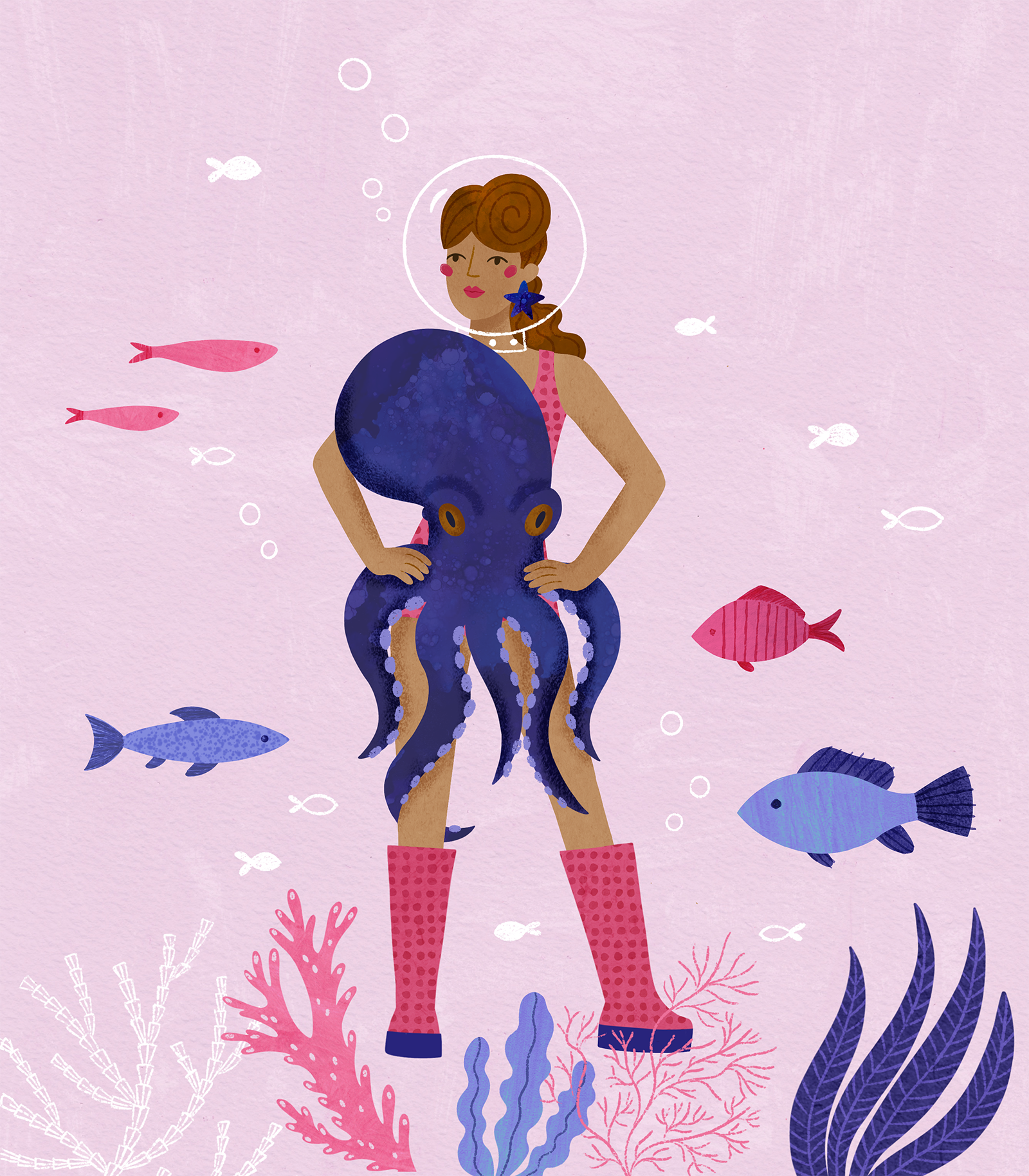 Серия эдиториал иллюстраций — Изображение №2 — Иллюстрация на Dprofile