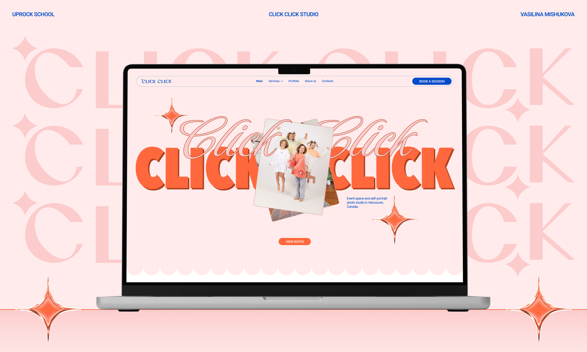 CLICK CLICK | Corporate Website — Изображение №1 — Интерфейсы на Dprofile