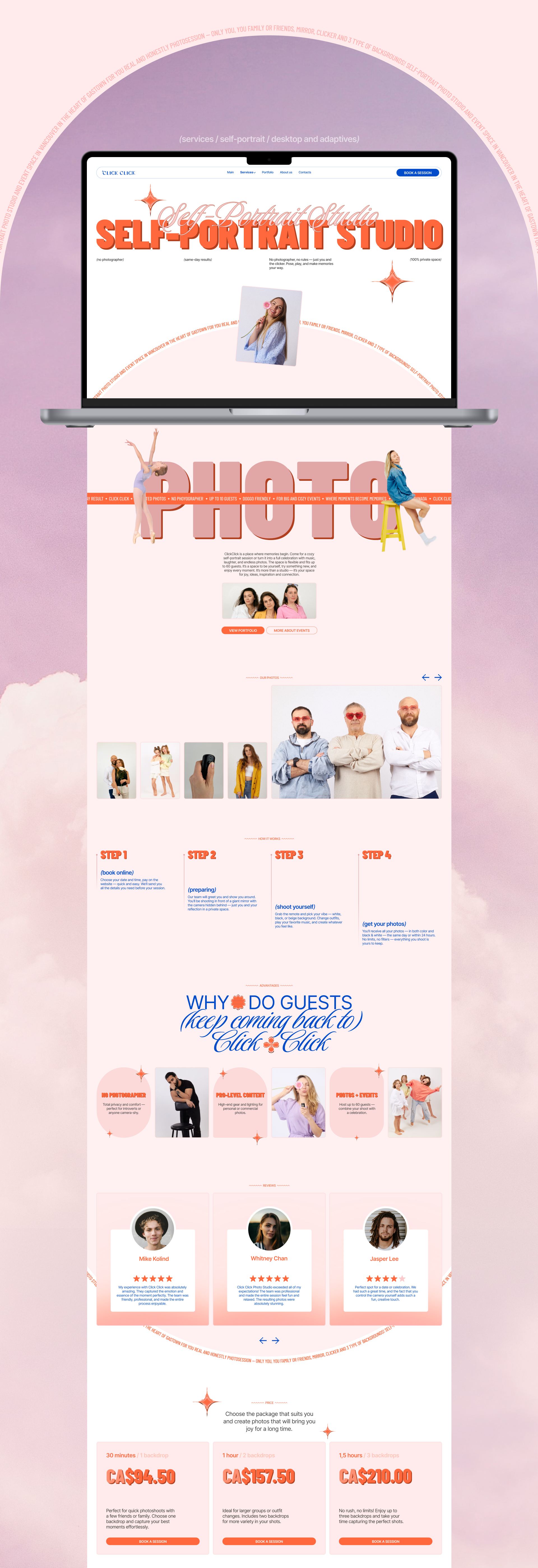 CLICK CLICK | Corporate Website — Изображение №10 — Интерфейсы на Dprofile