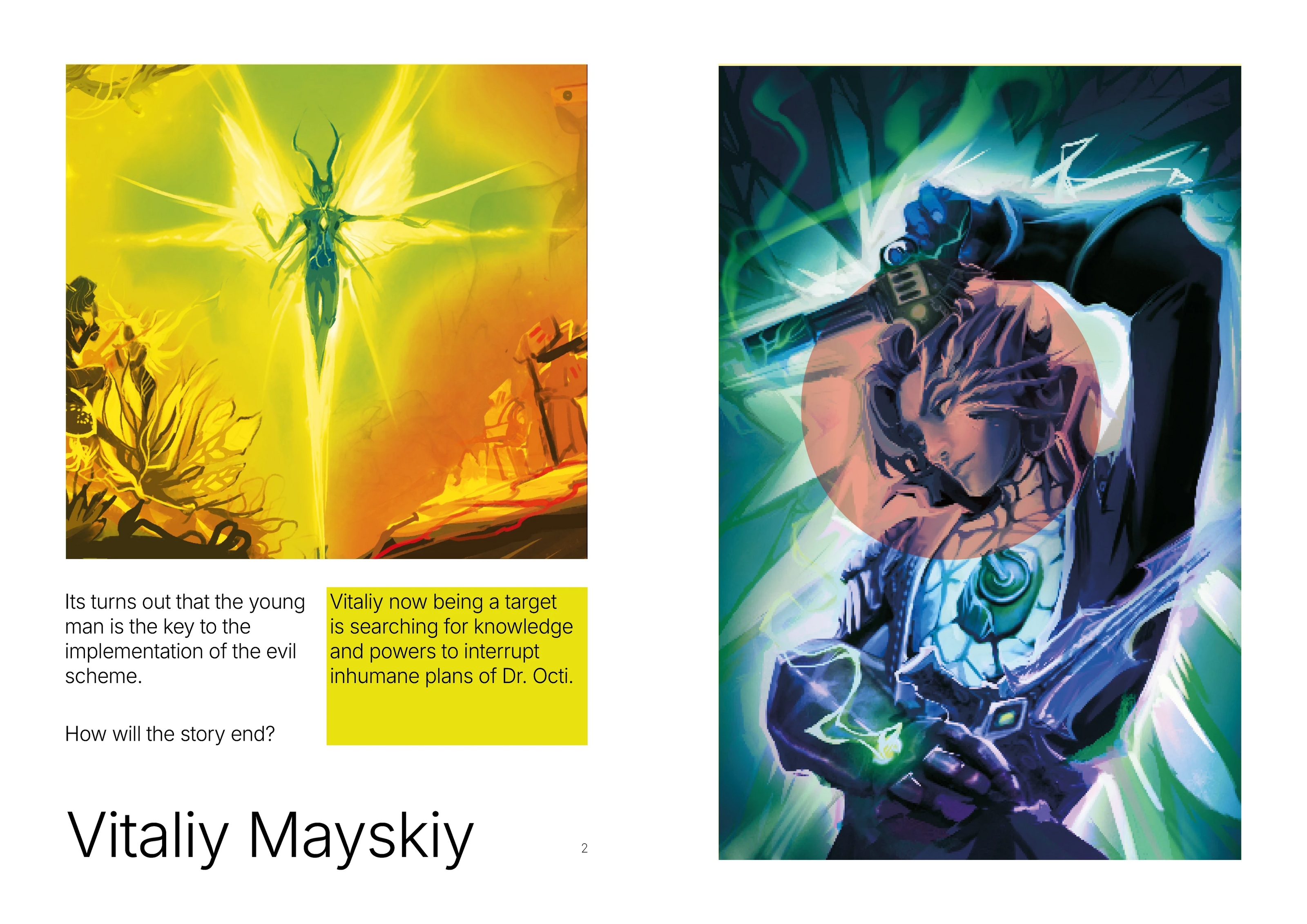 Antichrome. The game concept brandbook + brochure — Изображение №7 — Брендинг, Графика на Dprofile