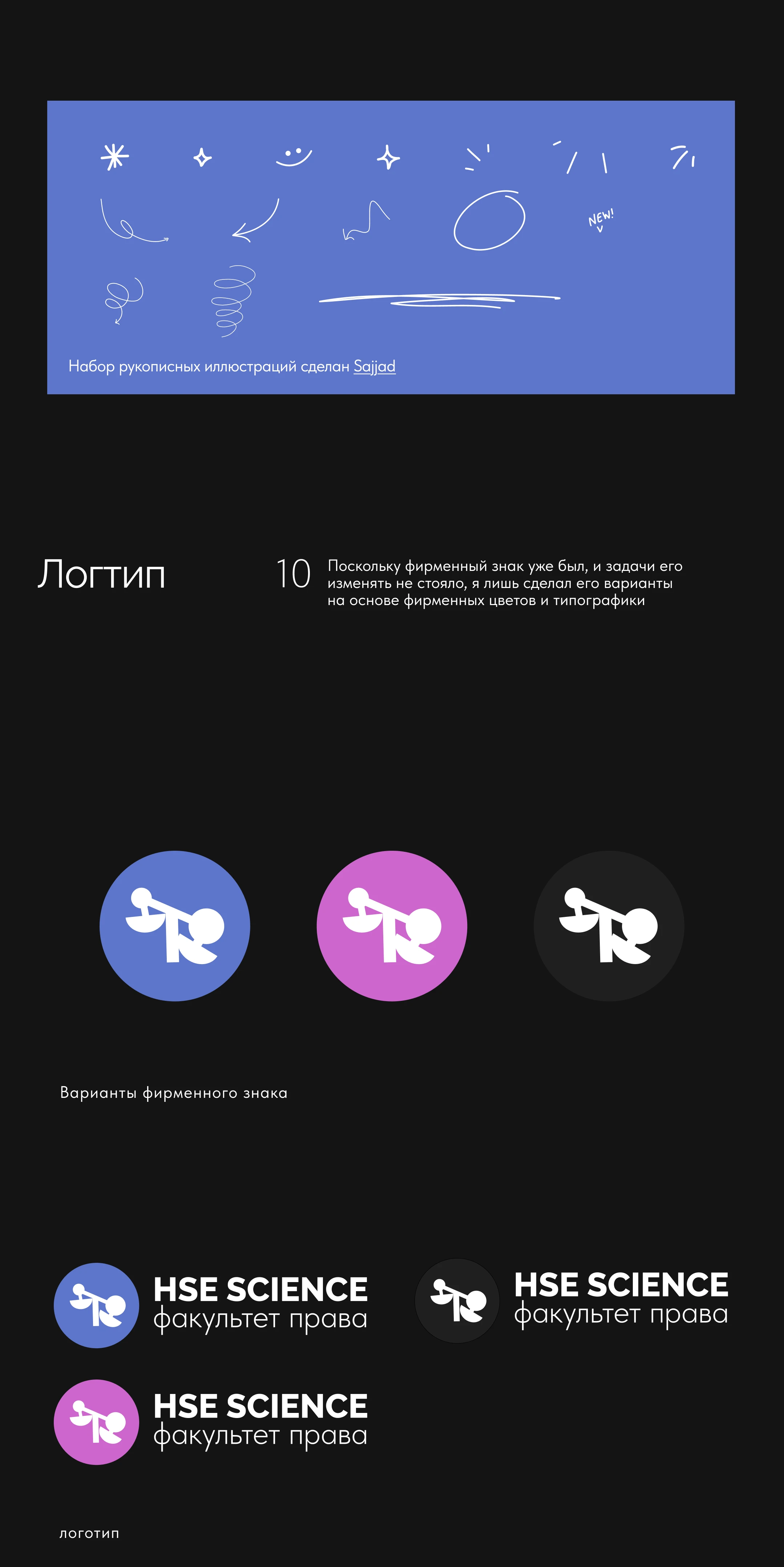 Брендбук Научных кураторов Факультета права НИУ ВШЭ — Изображение №15 — Брендинг, Маркетинг на Dprofile