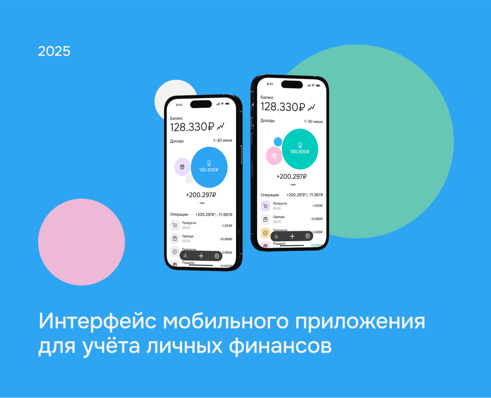Мобильное приложение для учета личных финансов на Dprofile