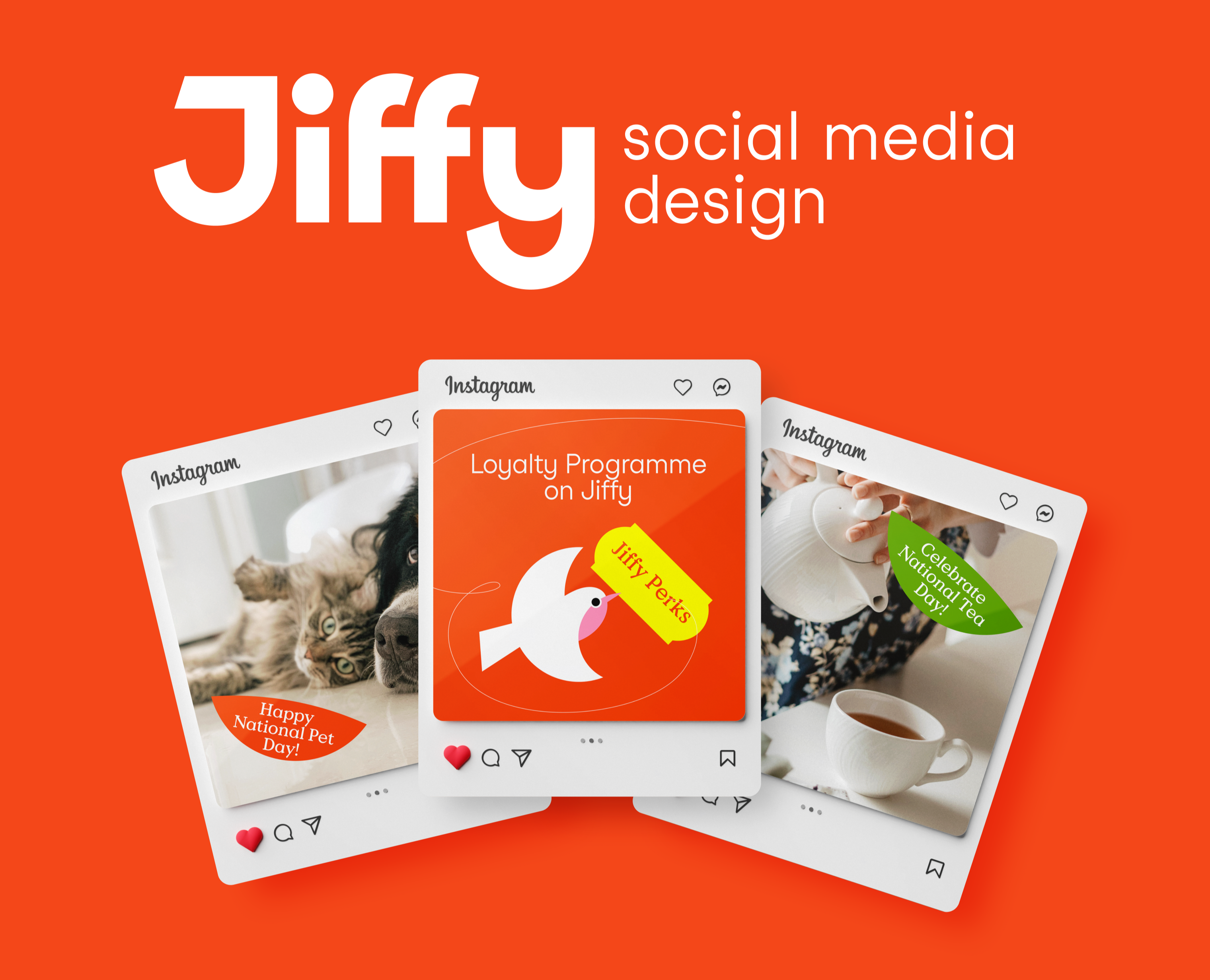 Jiffy. Дизайн для социальных сетей на Dprofile