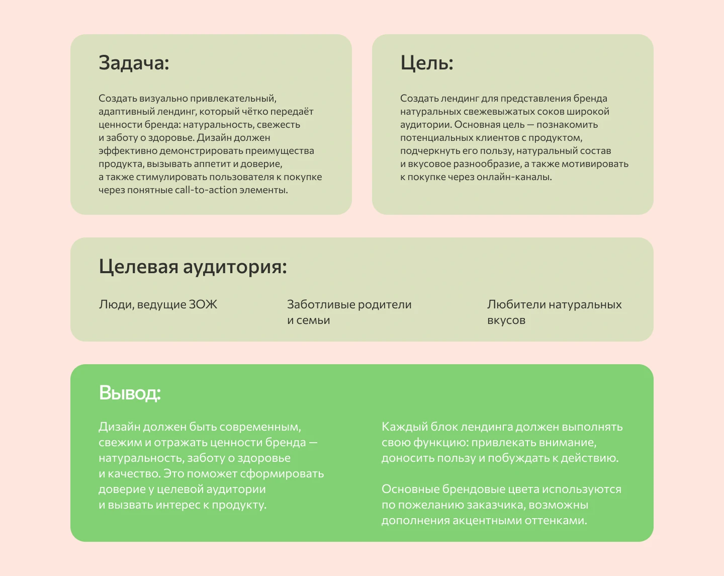 Лендинг для бренда FruitEco — Изображение №2 — Интерфейсы, Брендинг на Dprofile