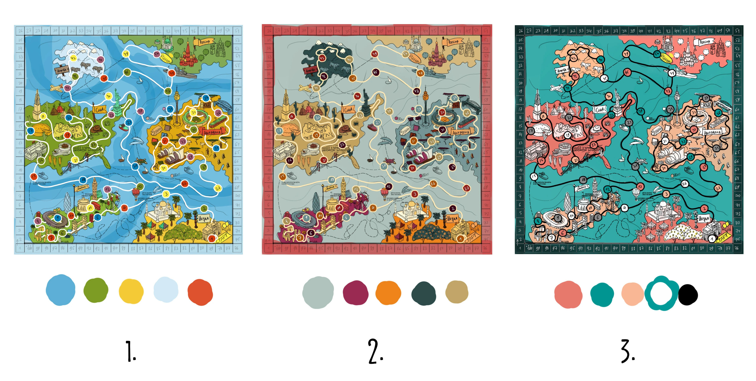 Настольная английская игра Lemport — Изображение №7 — Иллюстрация, 3D на Dprofile
