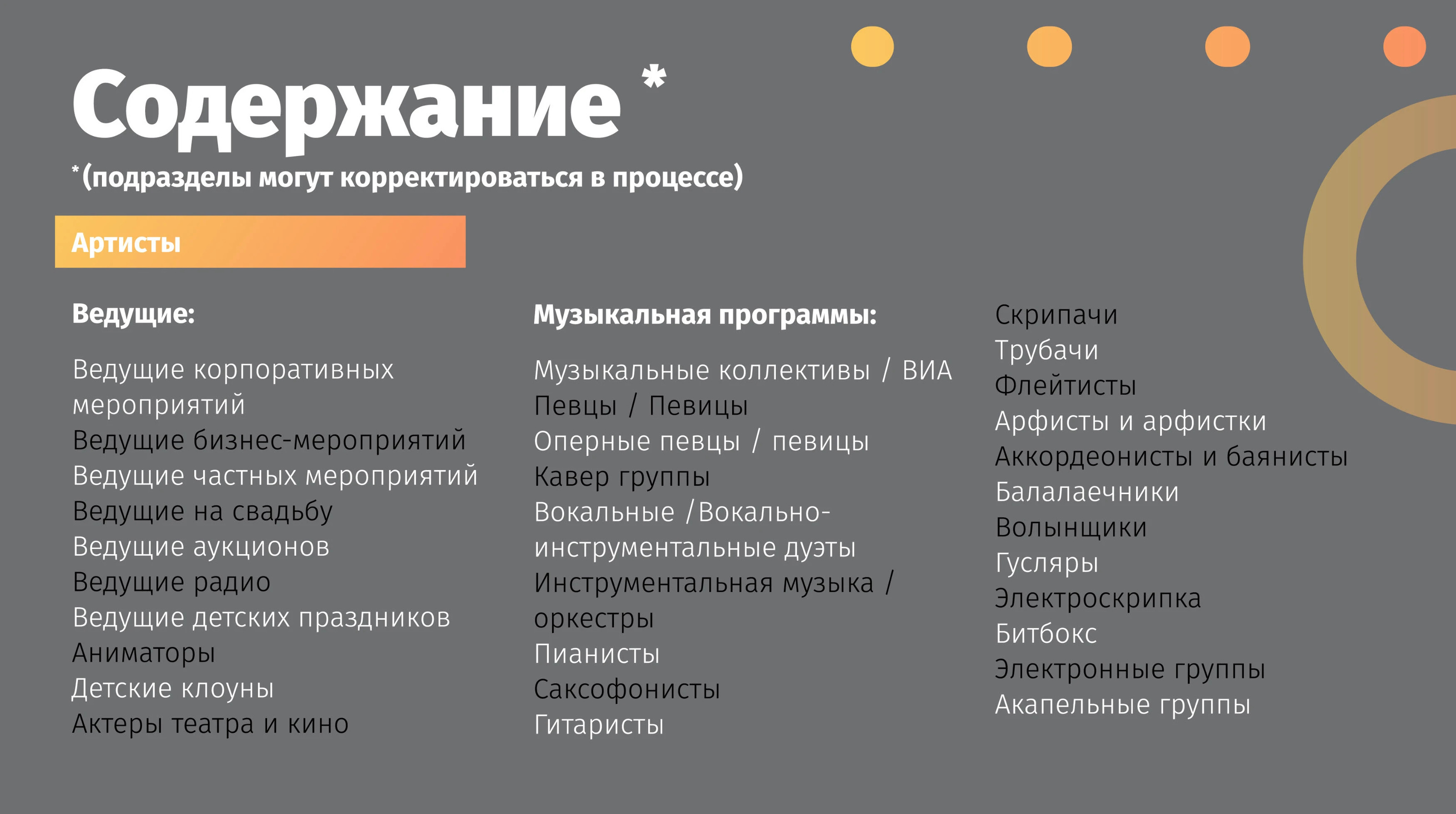 Каталог событий — Изображение №13 — Брендинг, Графика на Dprofile