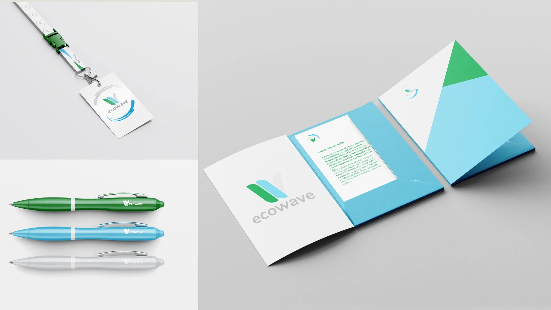 Разработка фирменного стиля для стартапа EcoWave — Изображение №9 — Брендинг, Графика на Dprofile