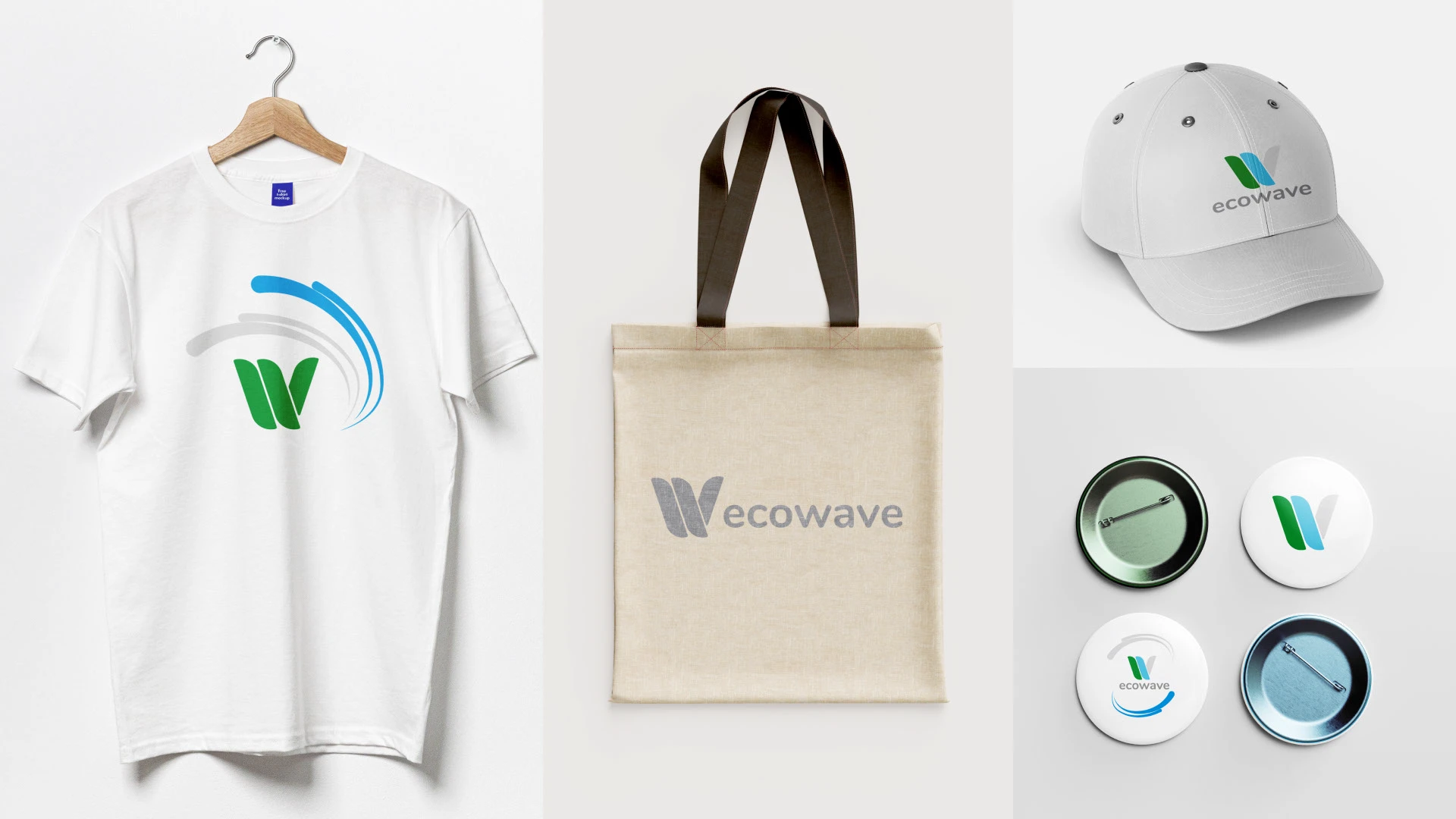 Разработка фирменного стиля для стартапа EcoWave — Изображение №11 — Брендинг, Графика на Dprofile