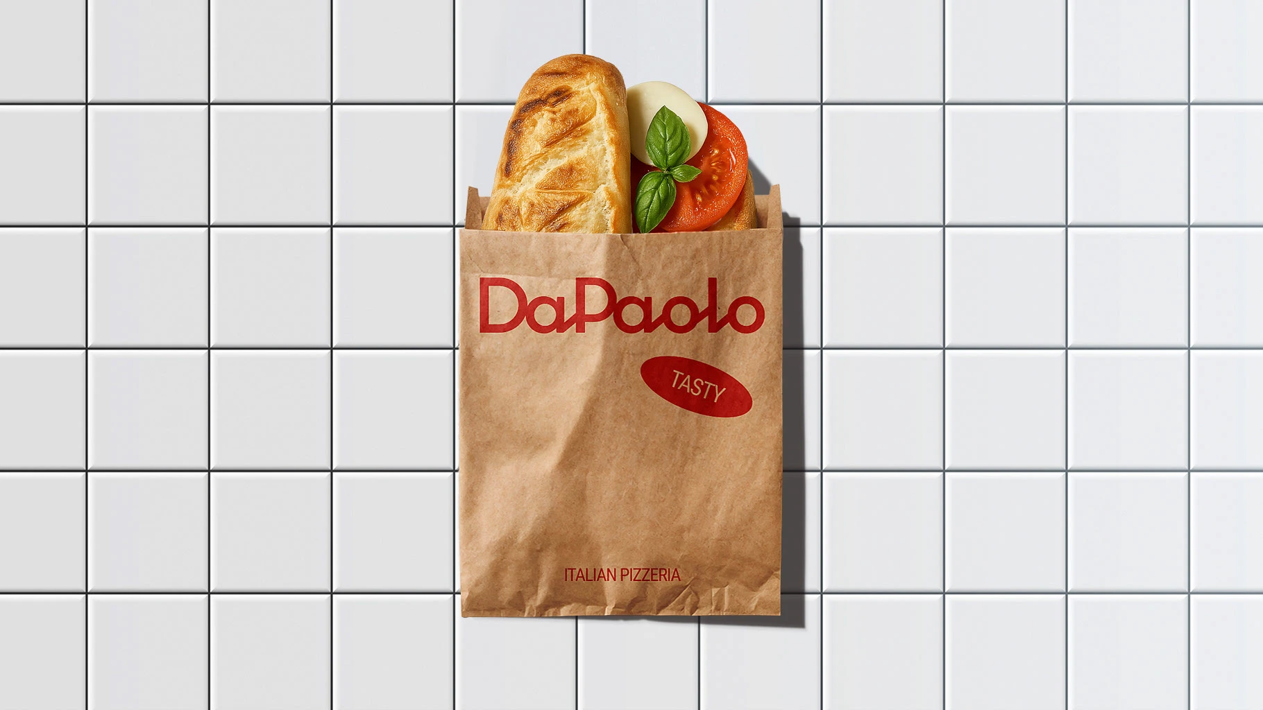 DaPaolo: Local Pizzeria Brand & Packaging Design — Изображение №13 — Брендинг, Иллюстрация на Dprofile