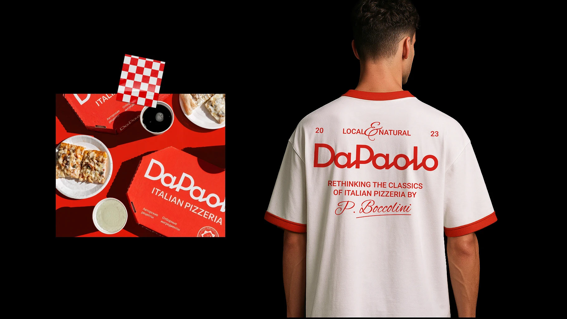 DaPaolo: Local Pizzeria Brand & Packaging Design — Изображение №19 — Брендинг, Иллюстрация на Dprofile