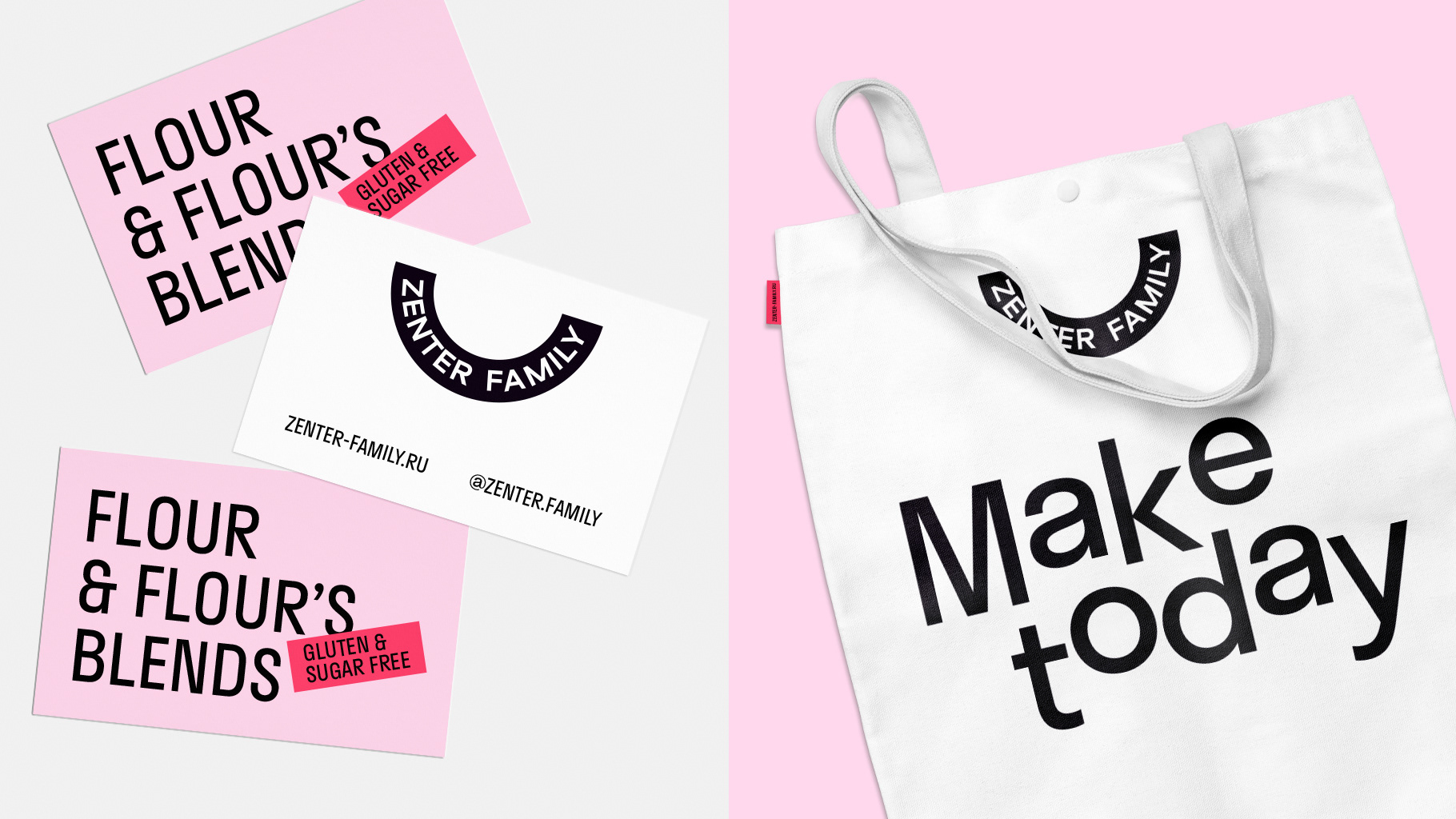 Zenter Family — Healthy flour packaging design — Изображение №7 — Брендинг, Графика на Dprofile
