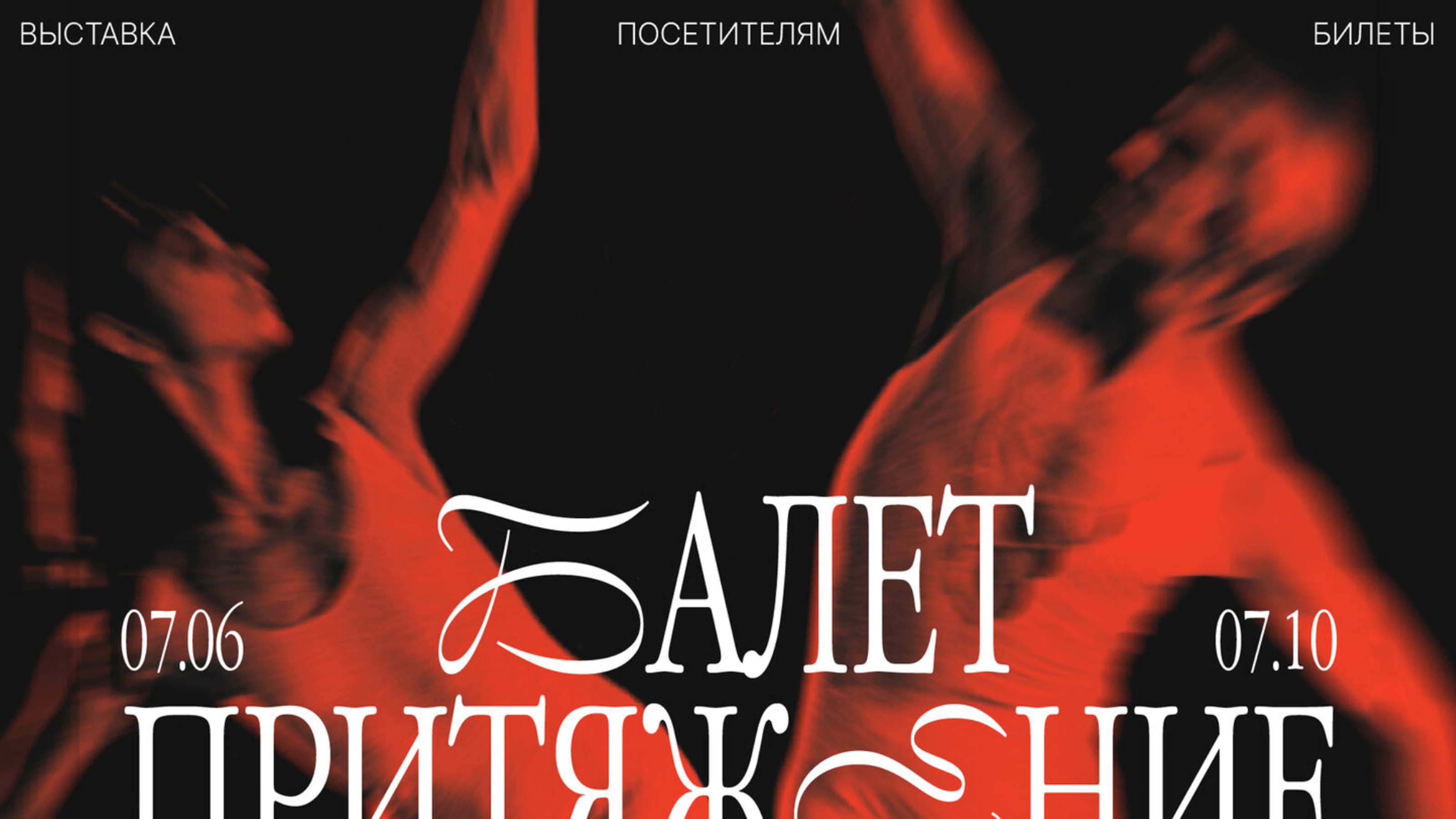 The allure of ballet — Exhibition branding — Изображение №1 — Графика на Dprofile