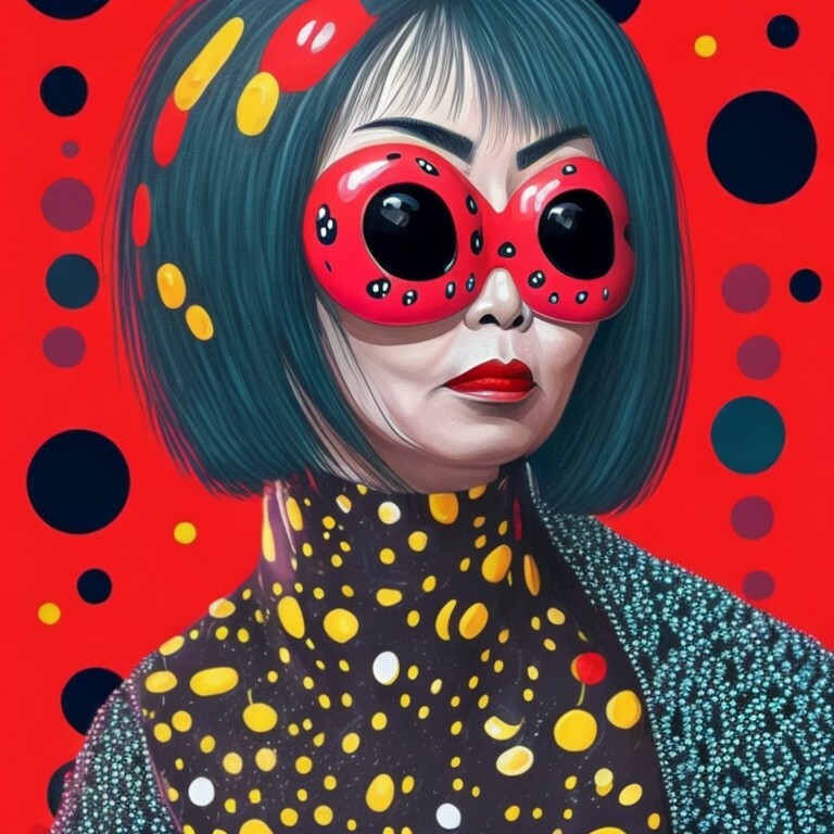 Yayoi Kusama — Изображение №2 — Иллюстрация, Графика на Dprofile
