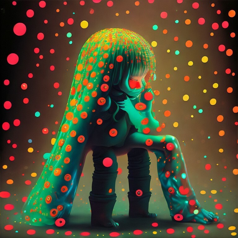 Yayoi Kusama — Изображение №22 — Иллюстрация, Графика на Dprofile