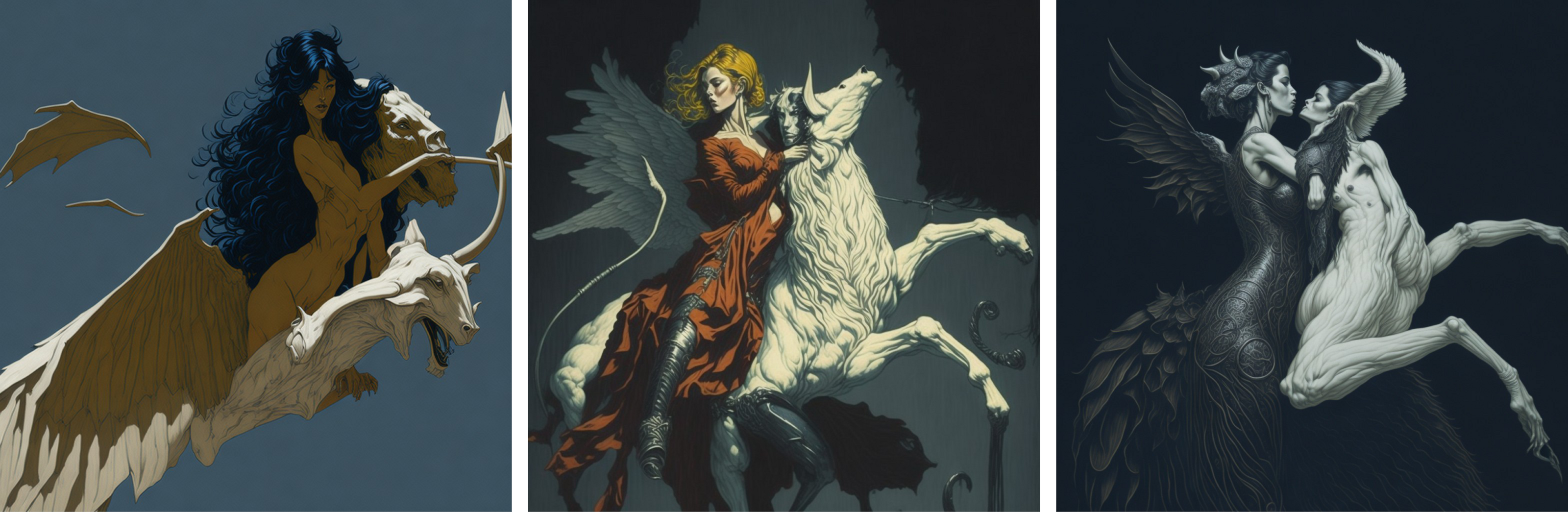 Похищение Европы — Изображение №18 — Иллюстрация, Графика на Dprofile
