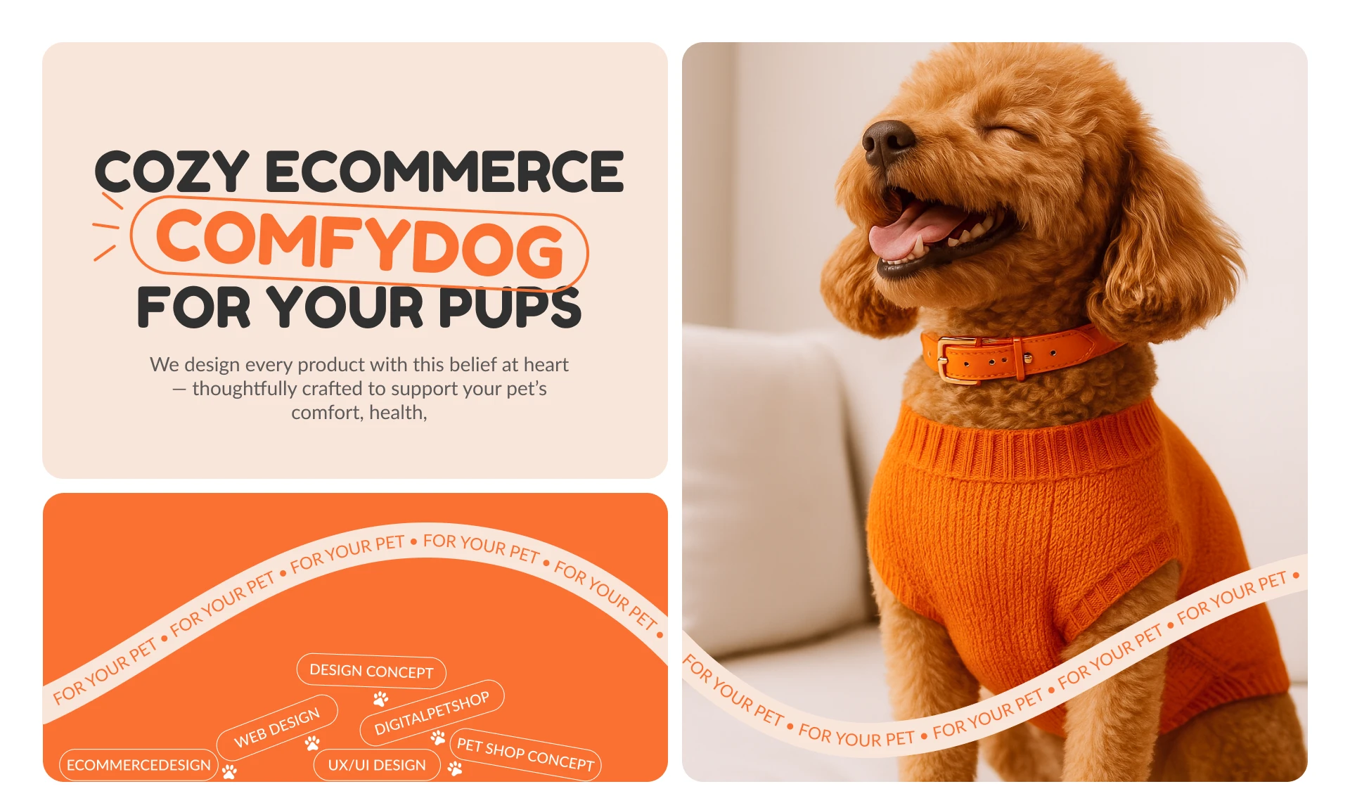 ComfyDog Онлайн Магазин — Изображение №1 — Интерфейсы на Dprofile