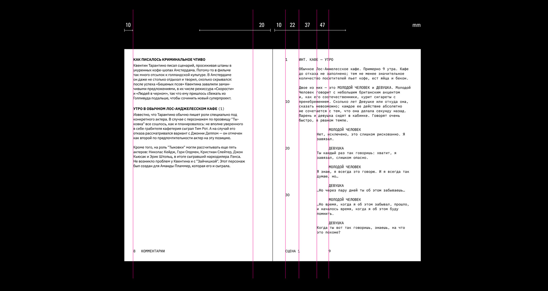 Серия книг по сценариям Квентина Тарантино — Изображение №3 — Графика на Dprofile